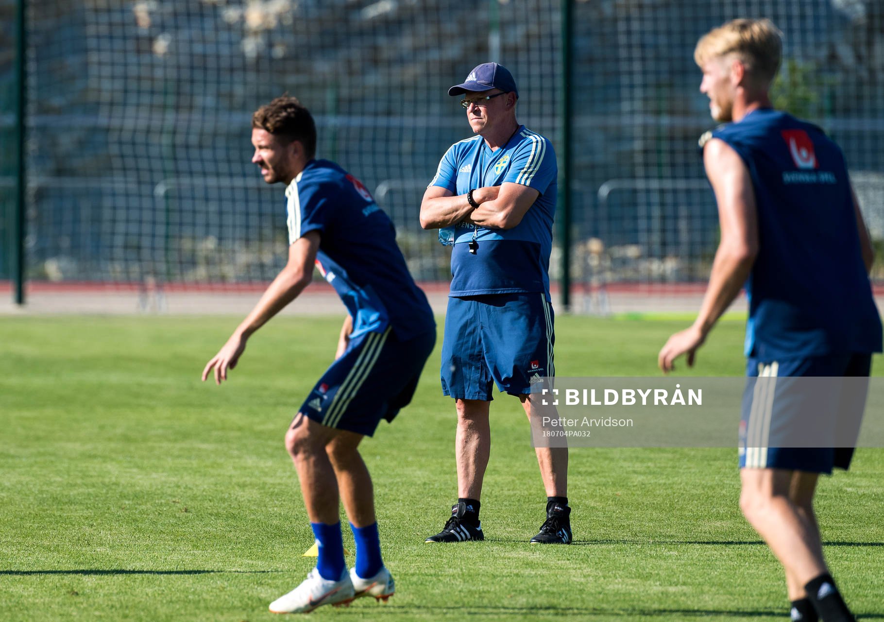 head coach Janne Andersson of the Swedish national football