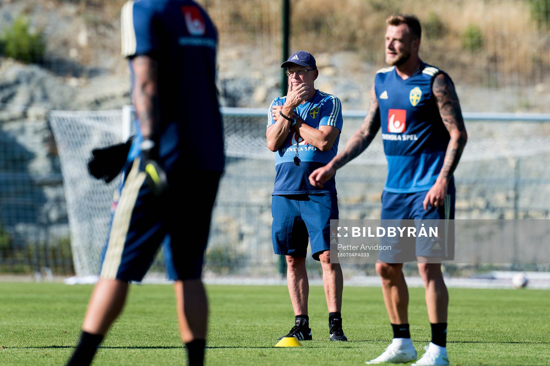 head coach Janne Andersson of the Swedish national football