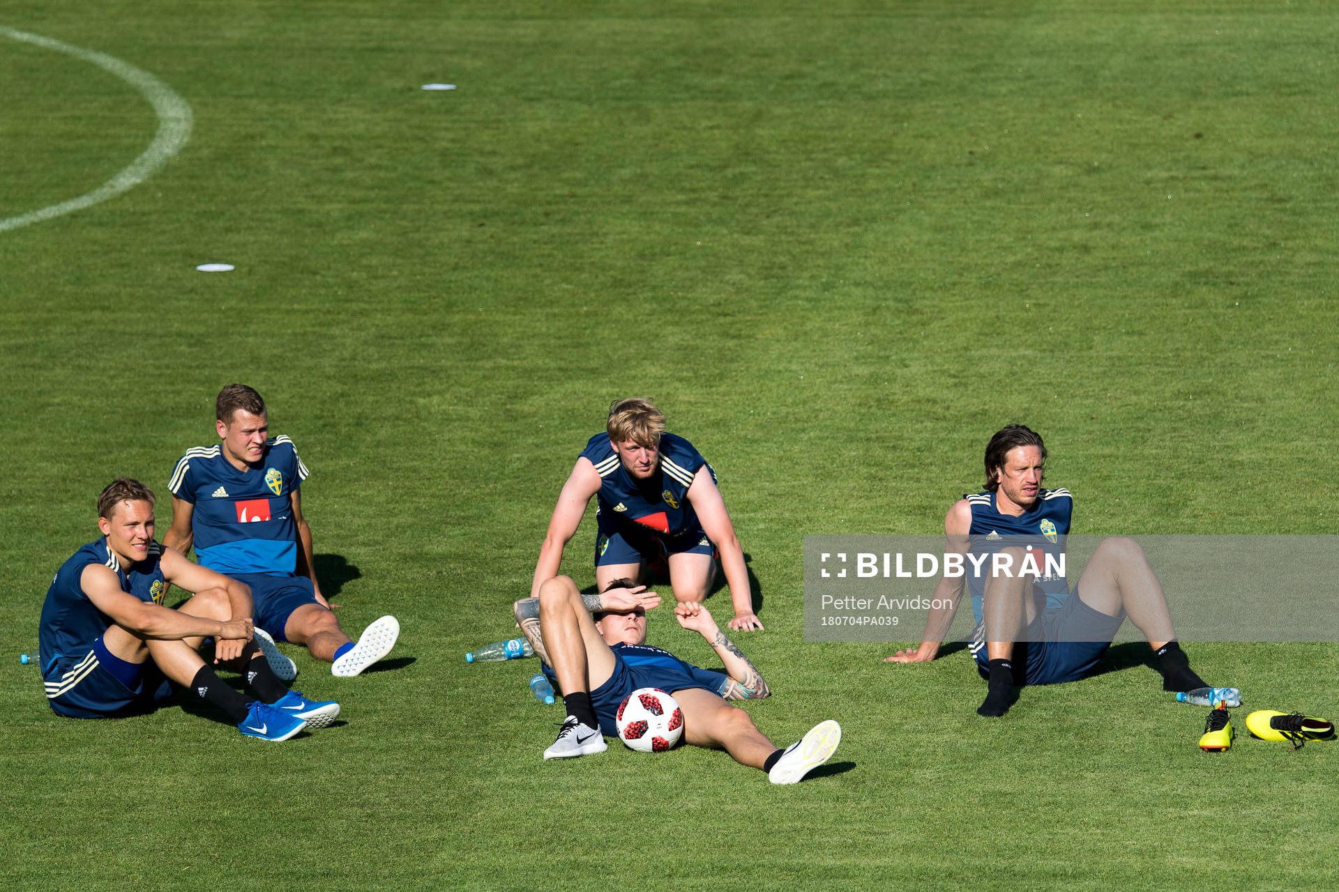 Ludwig Augustinsson, Viktor Claesson, Emil Forsberg, Victor