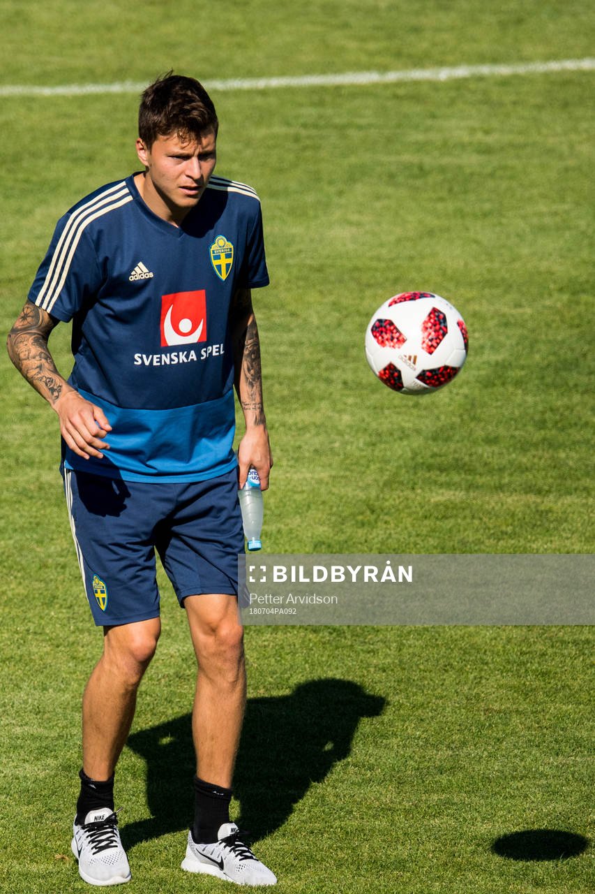 Victor Nilsson Lindelöf of the Swedish national football