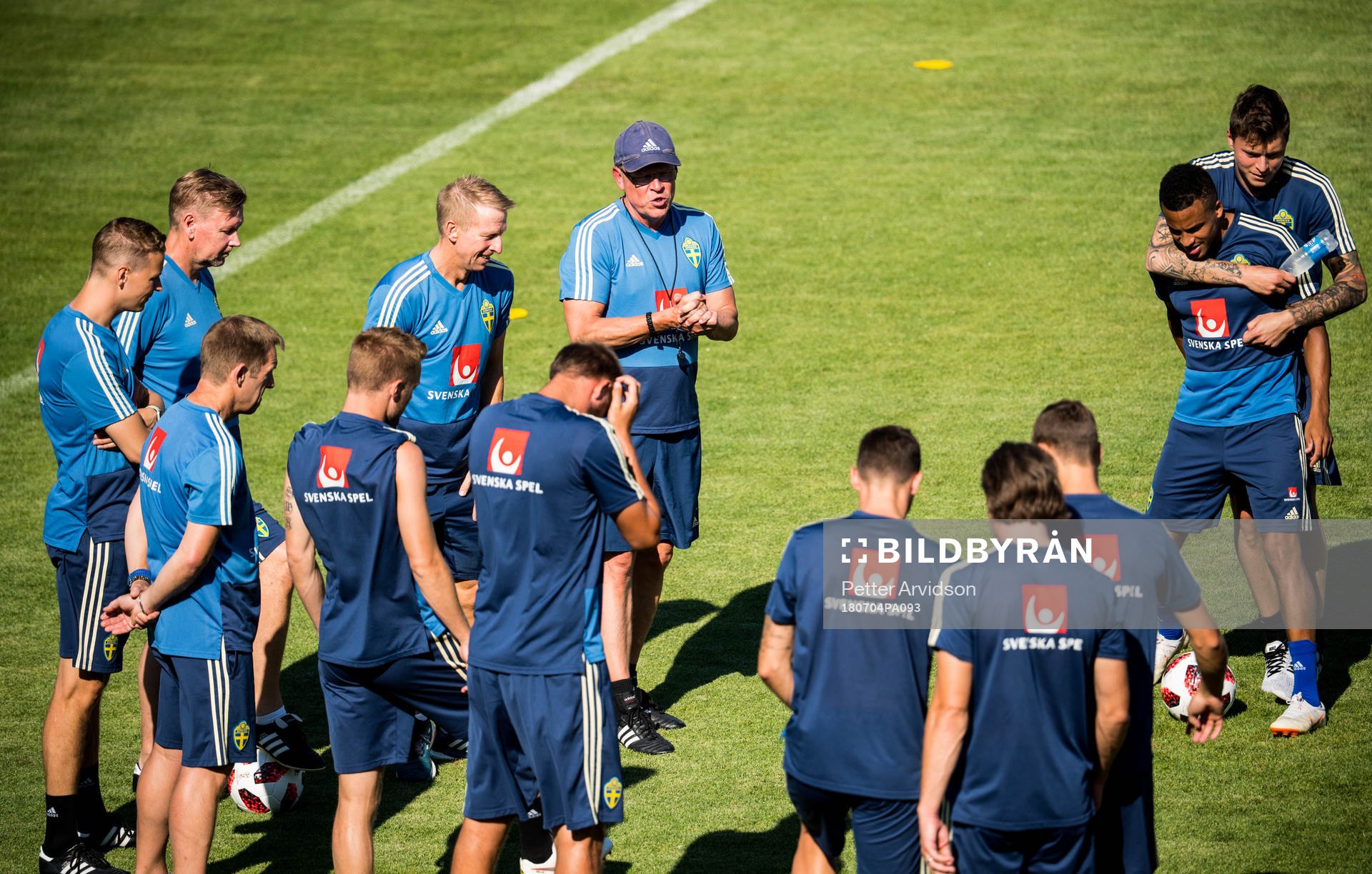 Head coach Janne Andersson of the Swedish national football