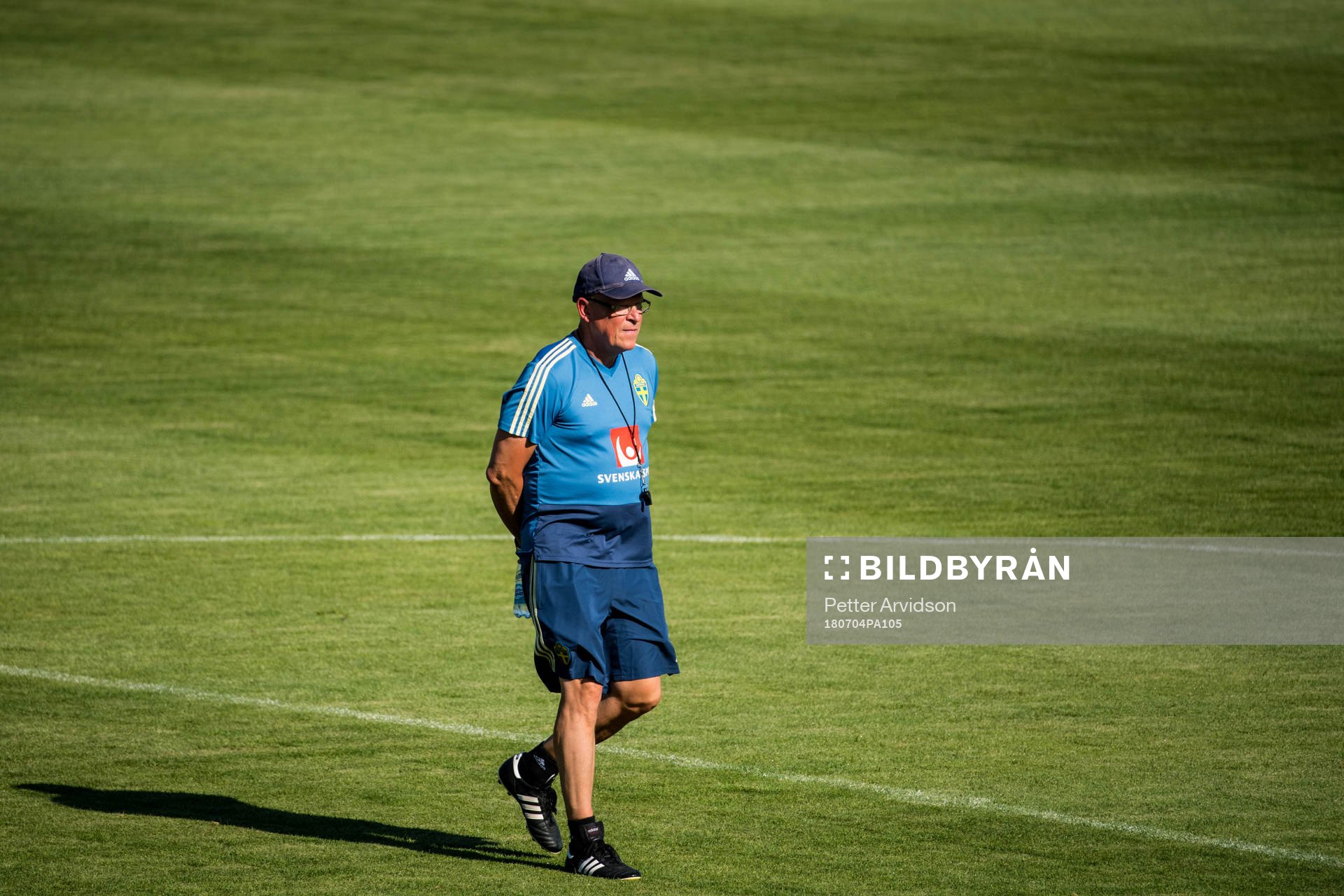 Head coach Janne Andersson of the Swedish national football