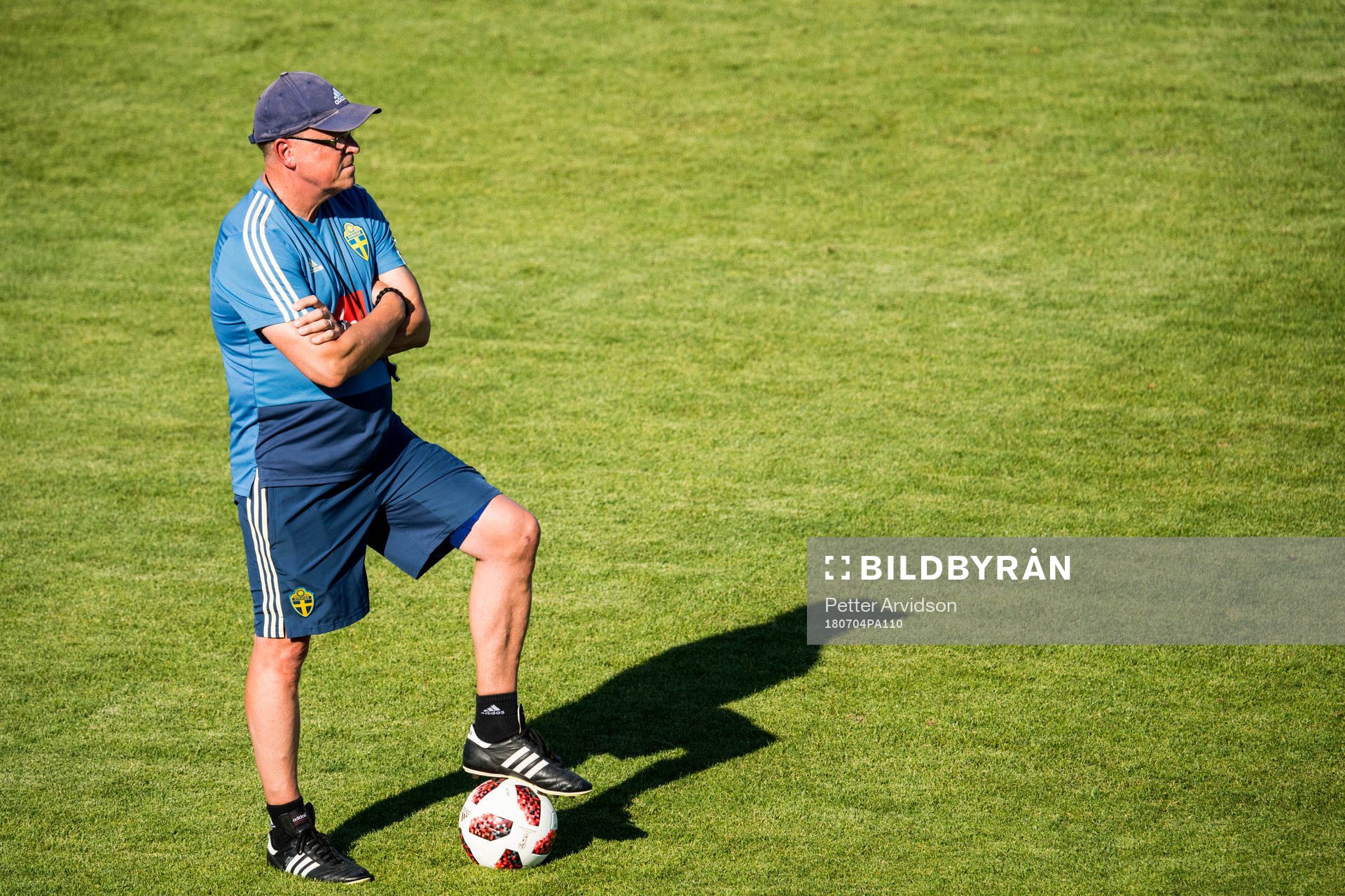 Head coach Janne Andersson of the Swedish national football