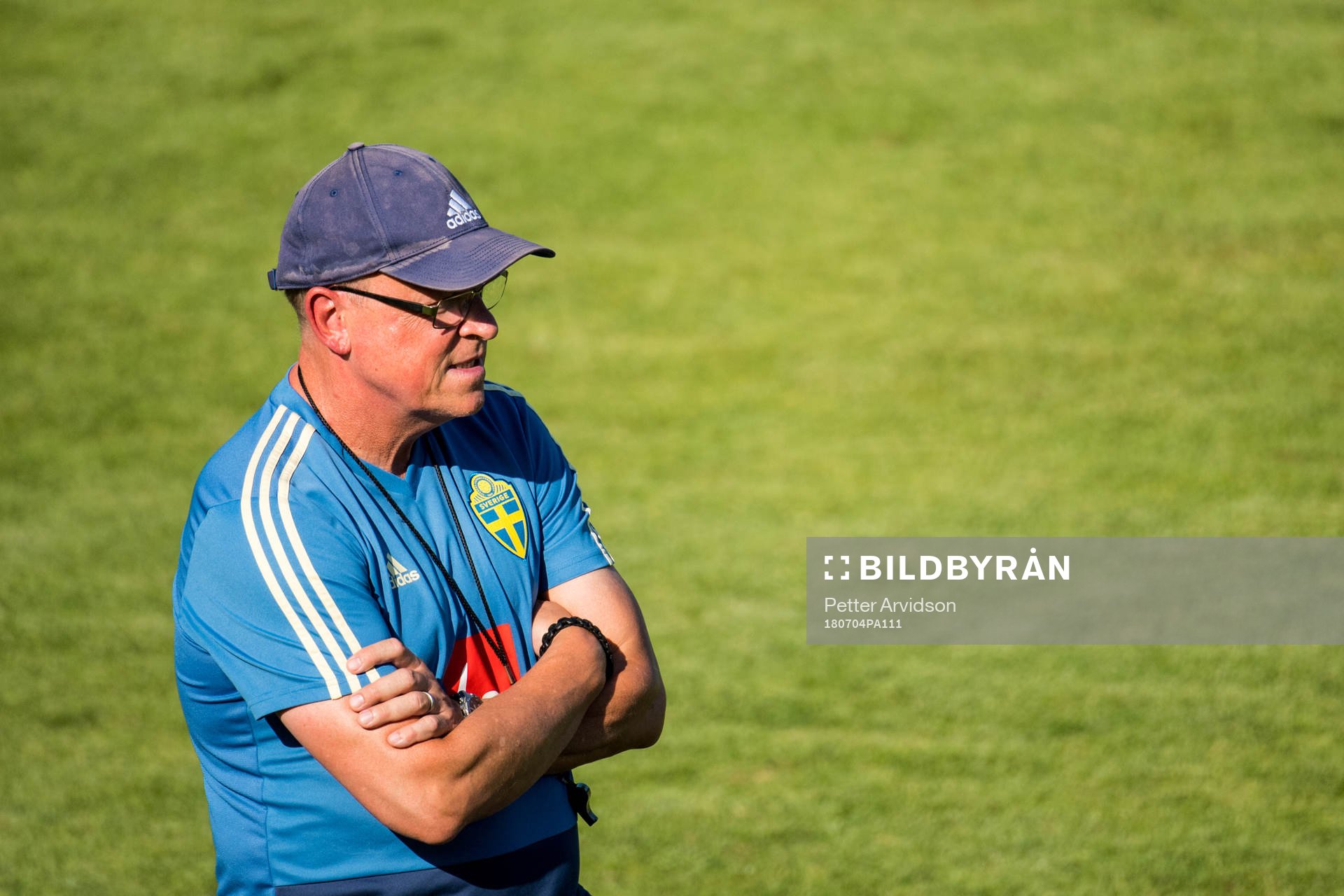 Head coach Janne Andersson of the Swedish national football