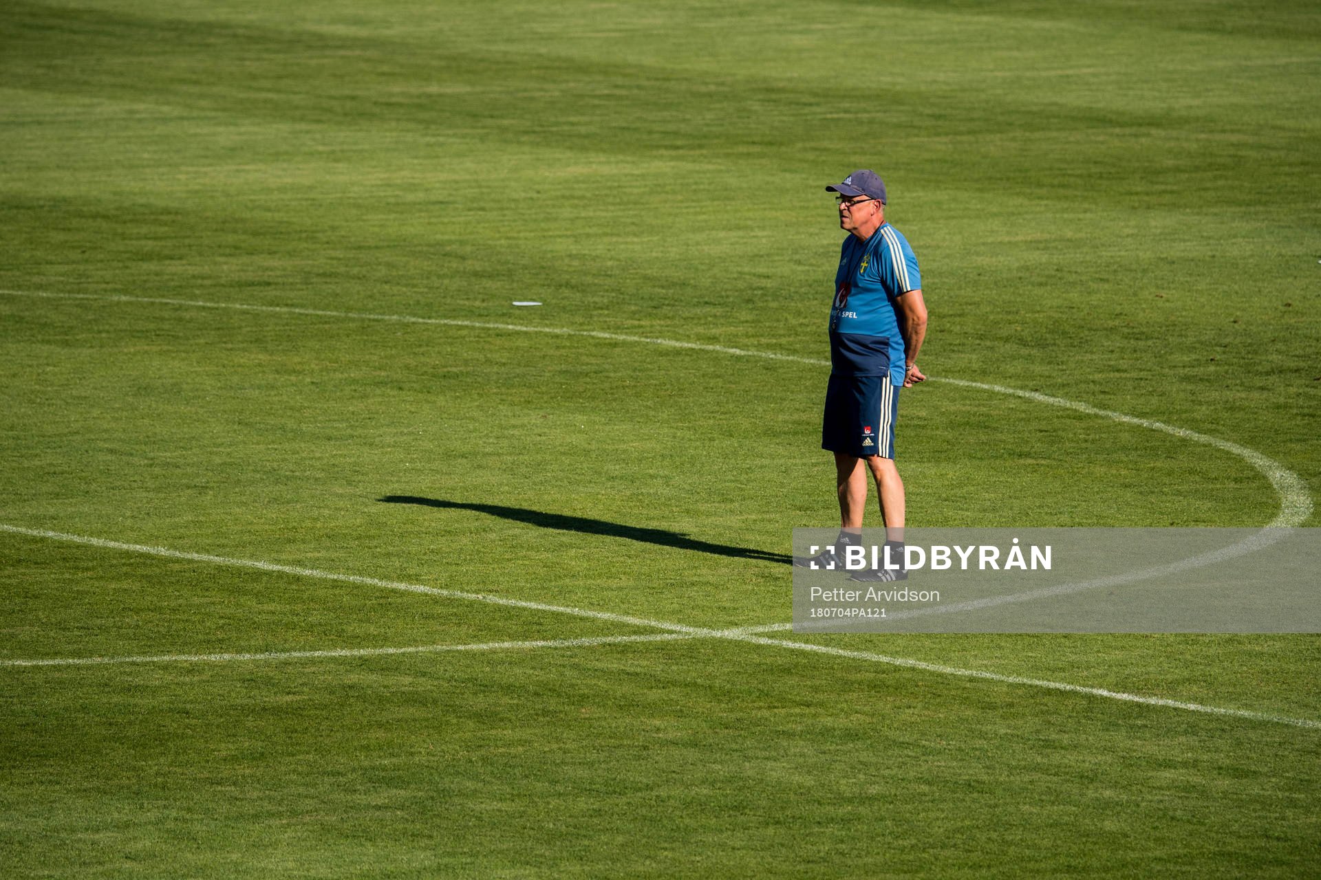 Head coach Janne Andersson of the Swedish national football