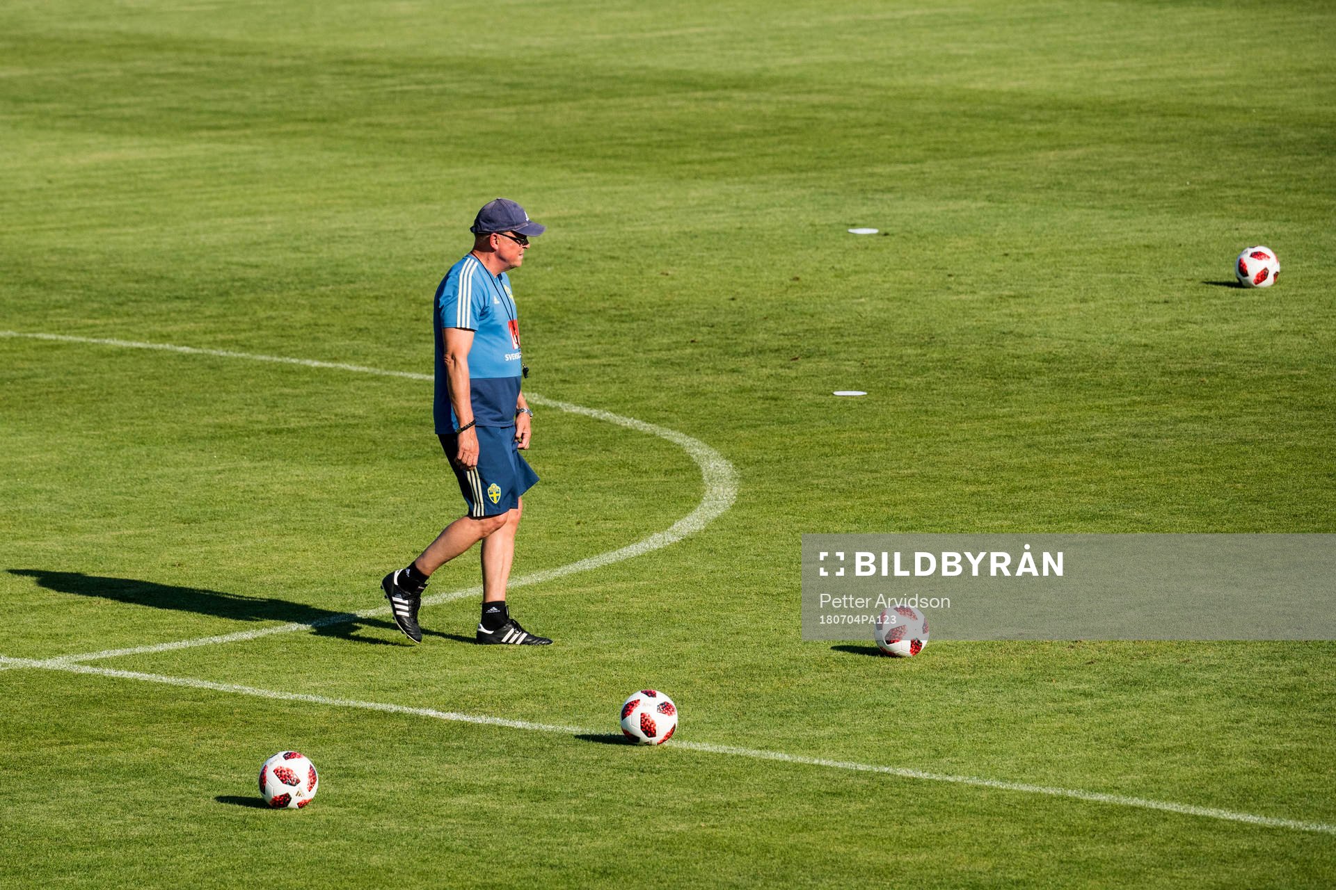 Head coach Janne Andersson of the Swedish national football