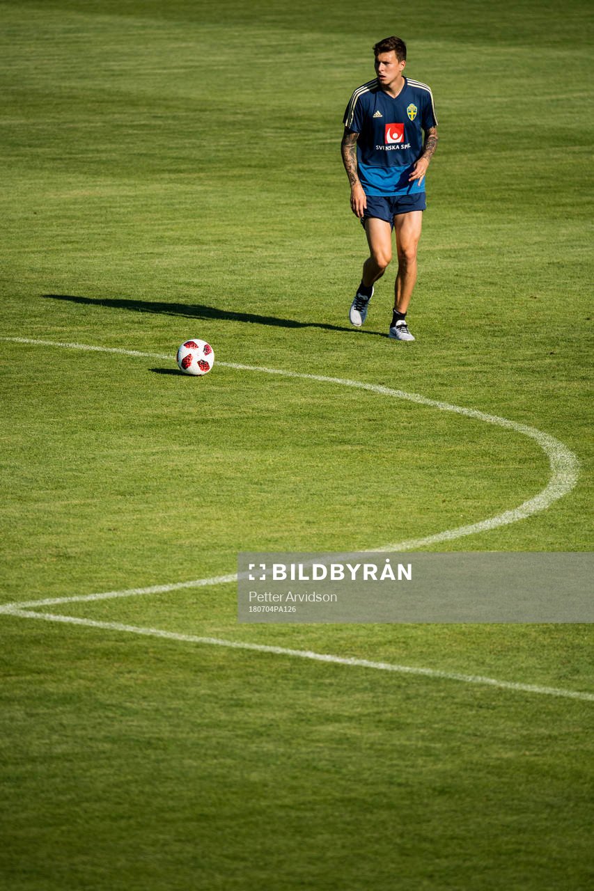 Victor Nilsson Lindelöf of the Swedish national football