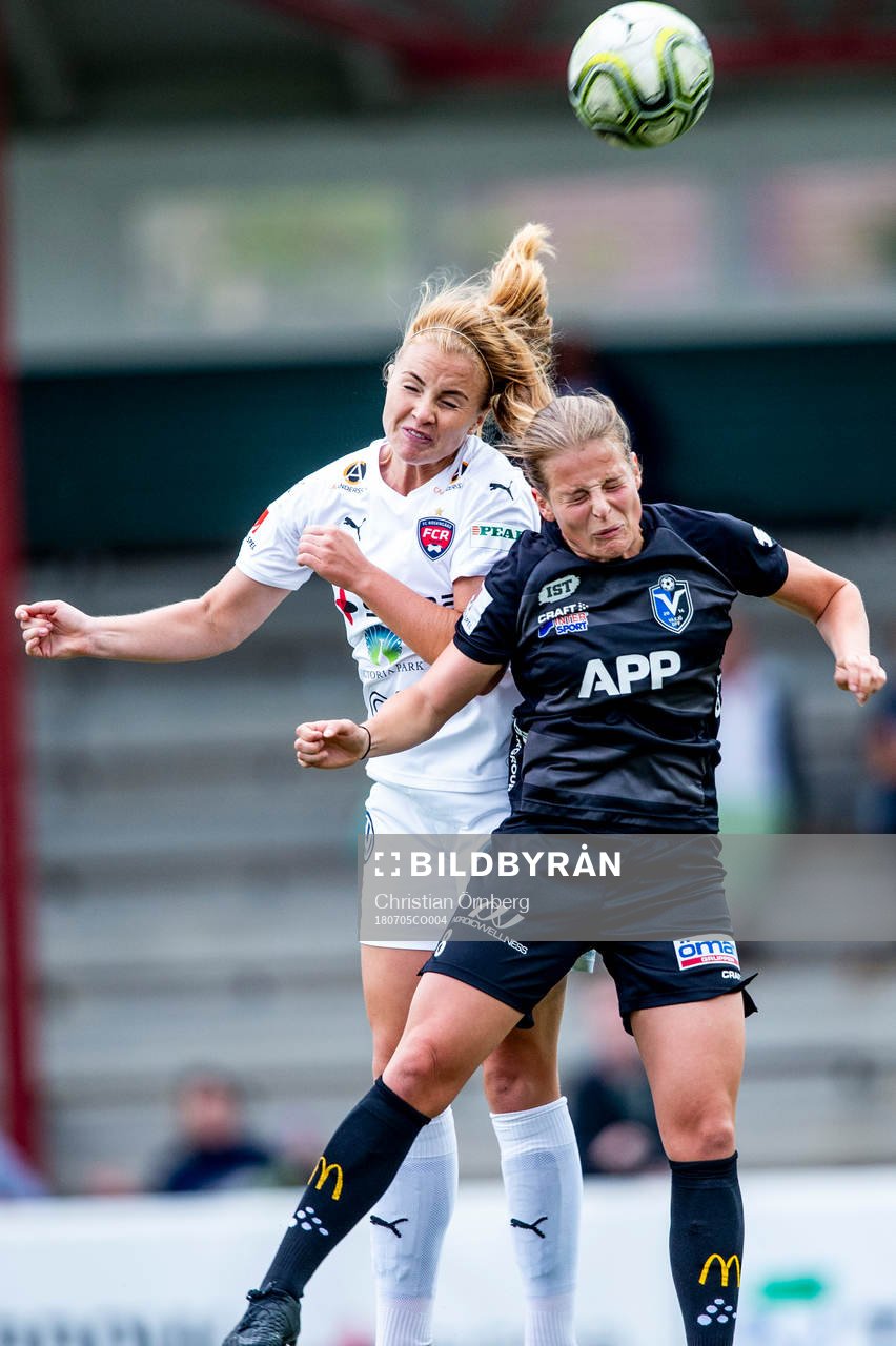 Rosengårds Glodis Perla Viggosdottir mot Växjös Anna