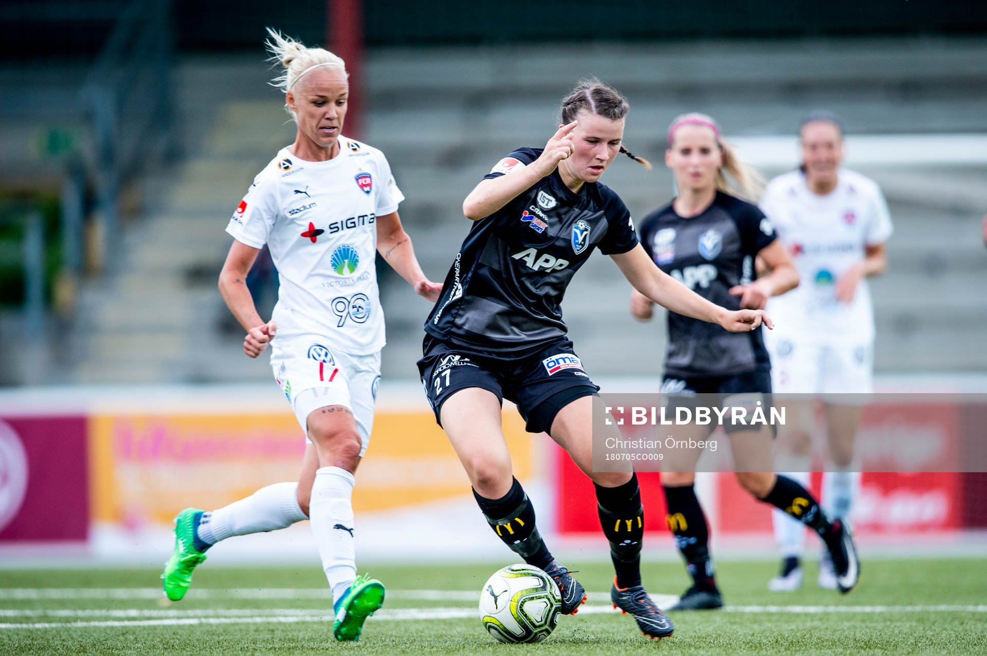 Växjös Frida Boriero mot Rosengårds Caroline Seger