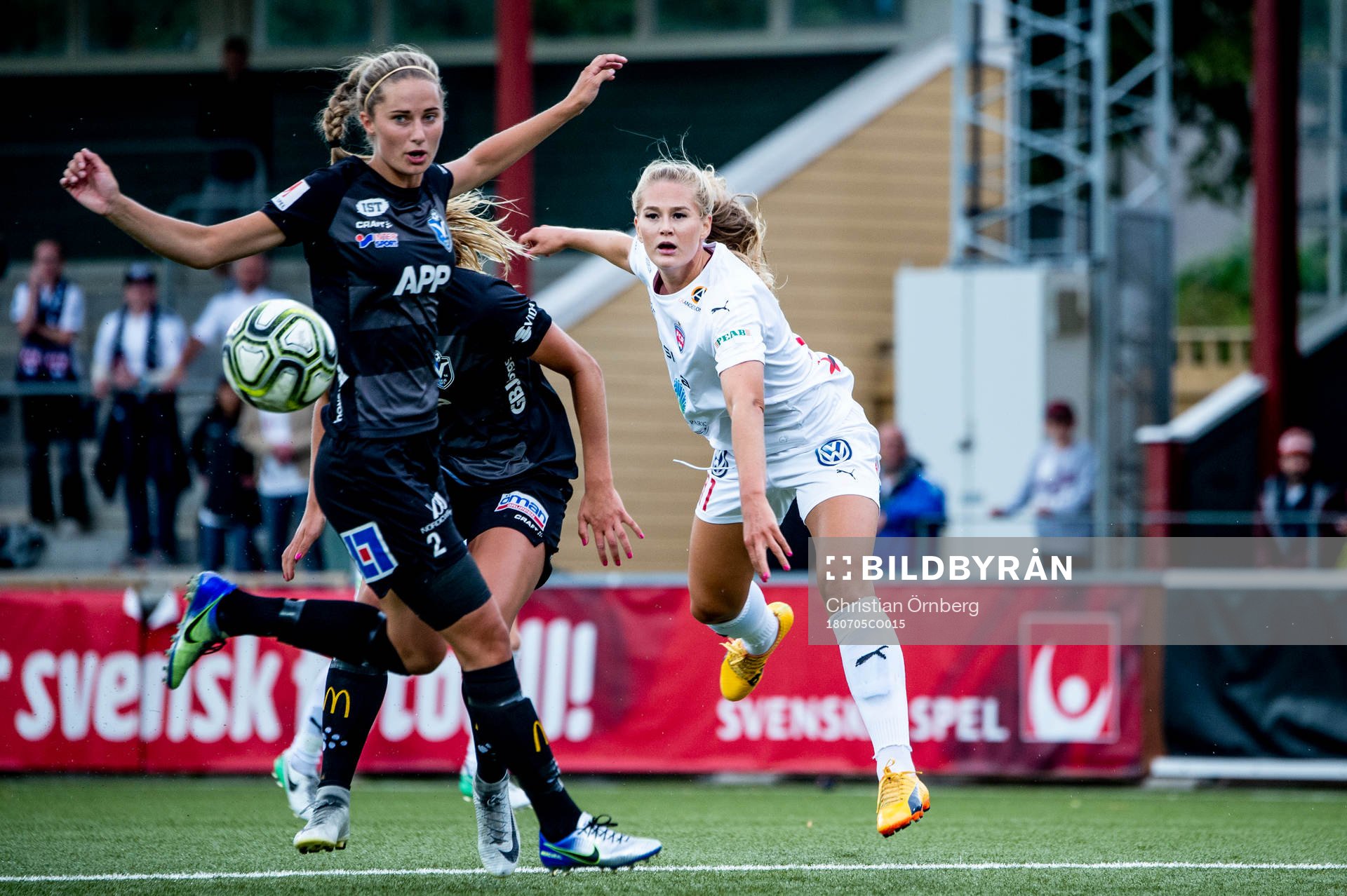 Rosengårds Lisa-Marie Utland mot Växjös Elin Karlsson
