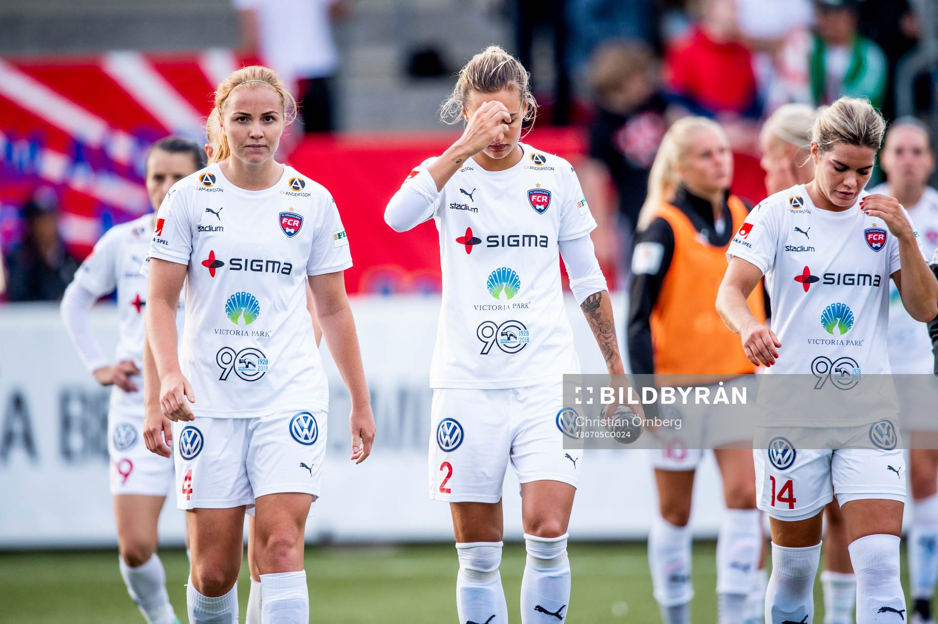 Rosengårds Glodis Perla Viggosdottir, Nathalie Björn och