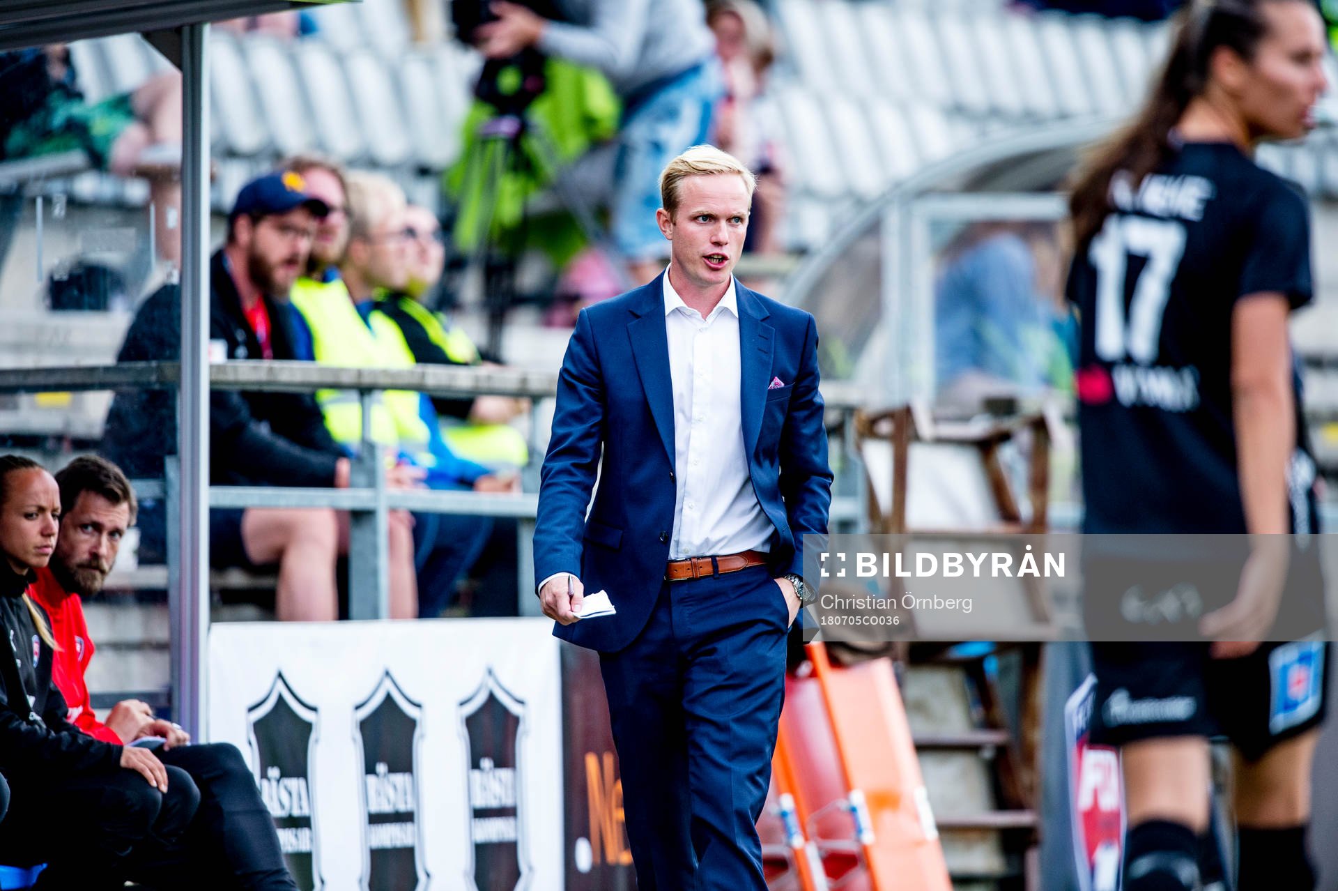 Rosengårds tränare Jonas Eidevall