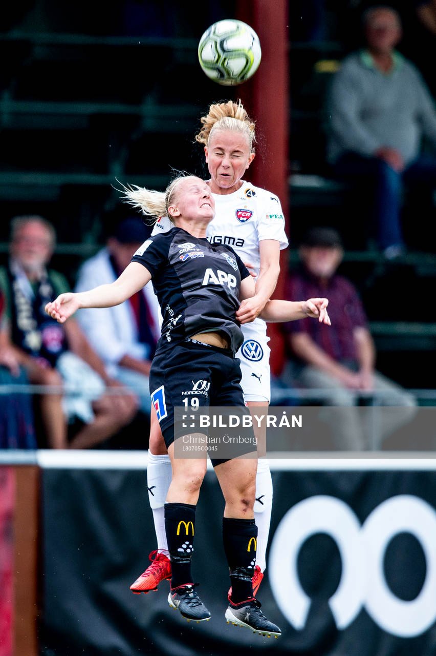 Växjös Emma Andersson mot Rosengårds Ebba Wieder
