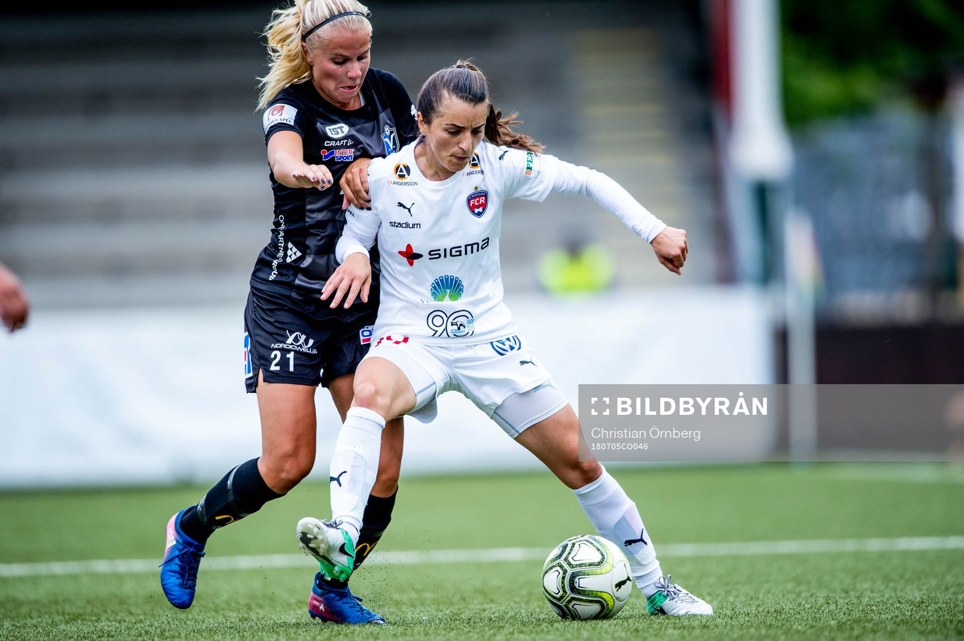 Rosengårds Iva Landeka mot Växjös Stina Lennartsson