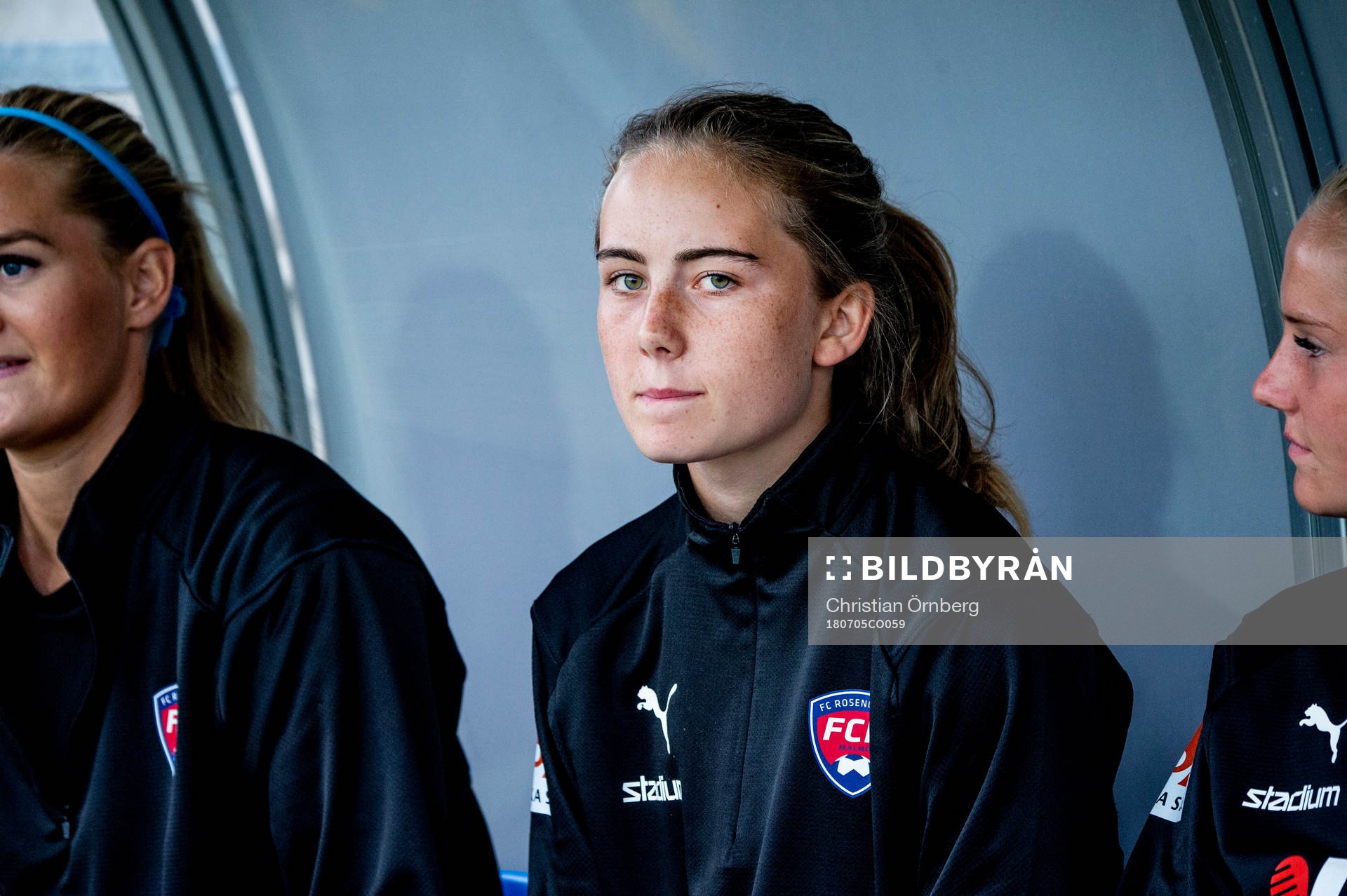 Rosengårds Matilda Eriksson Kristell på bänken