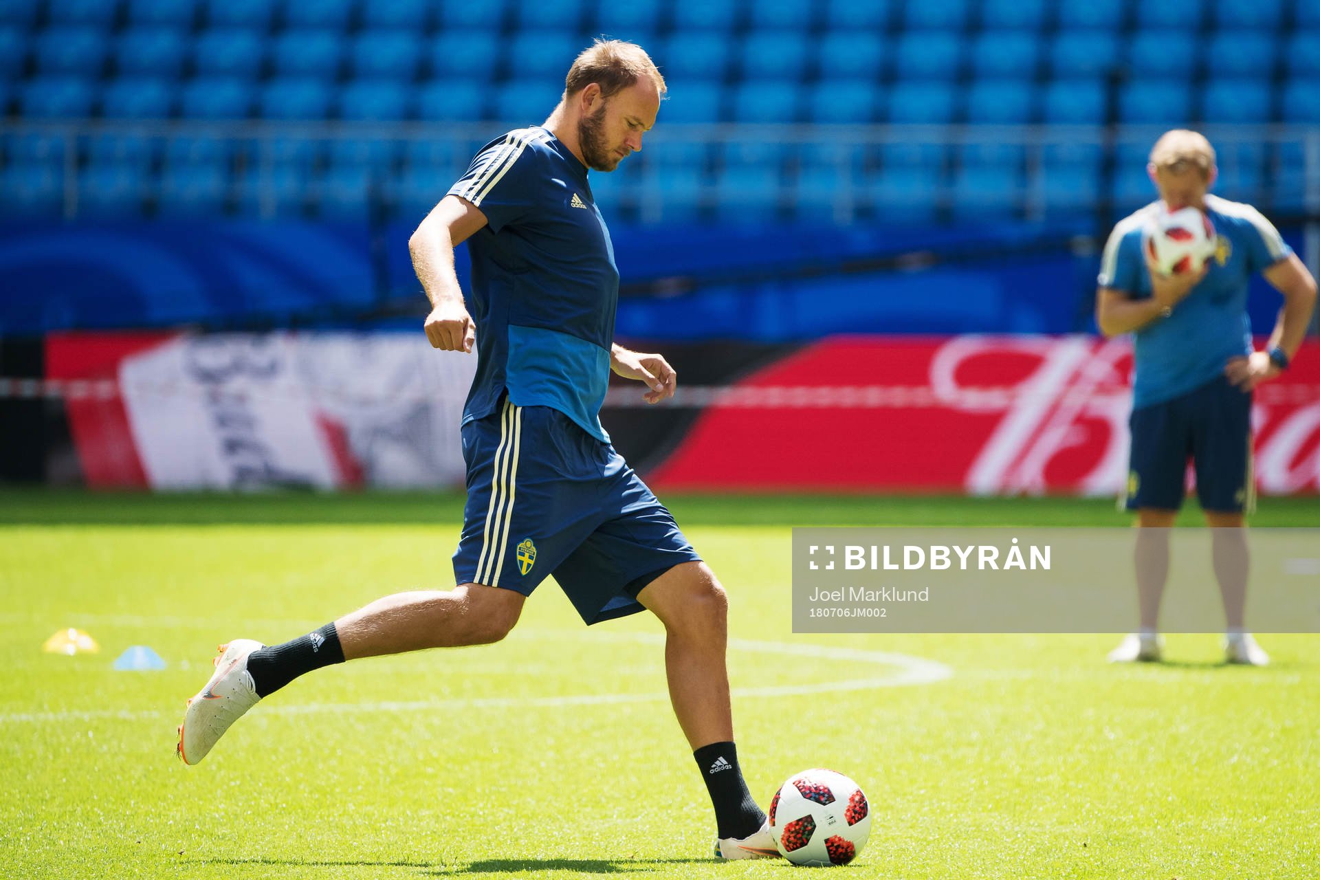 Andreas Granqvist of the Swedish national football team at