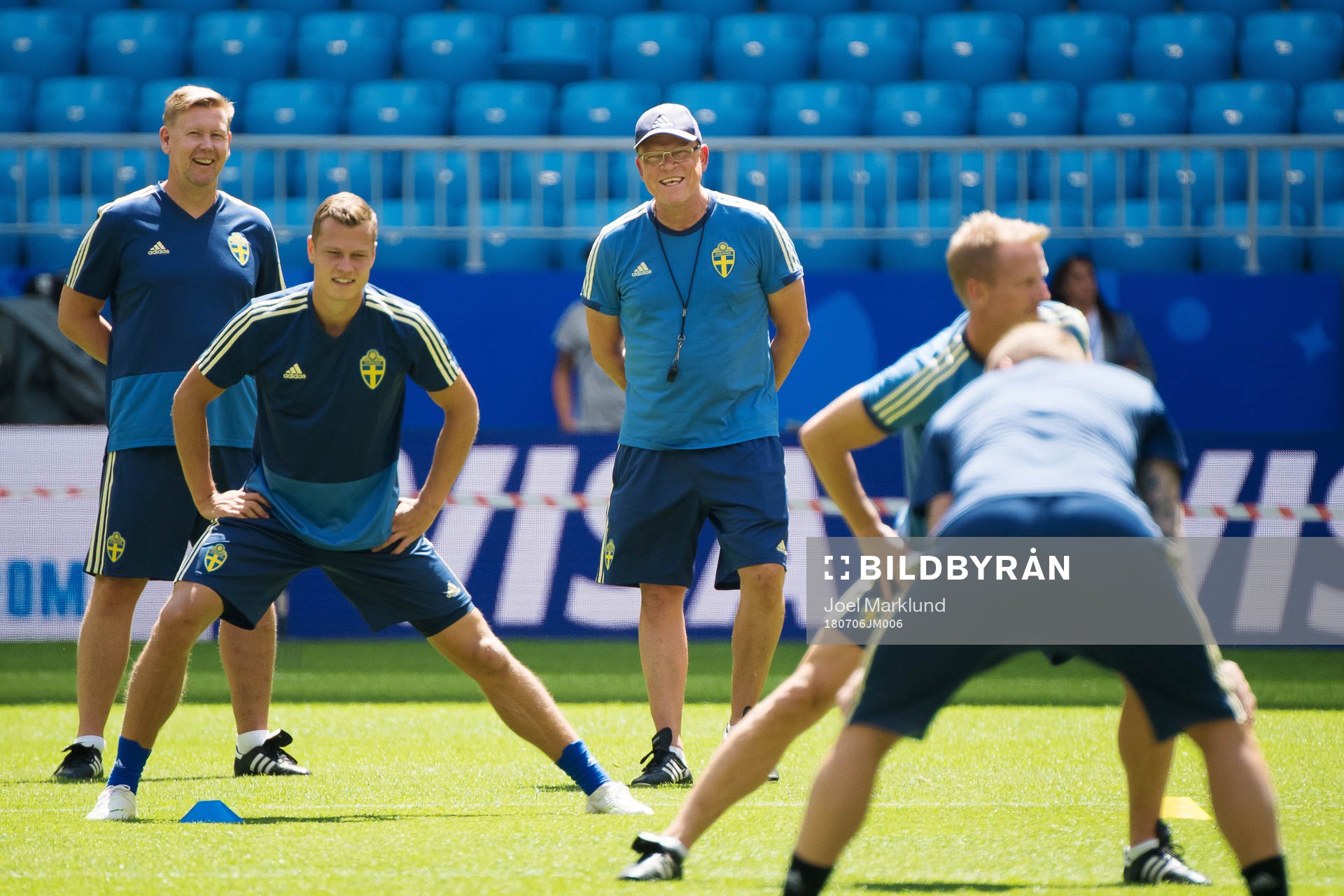 Head coach Janne Andersson of the Swedish national football