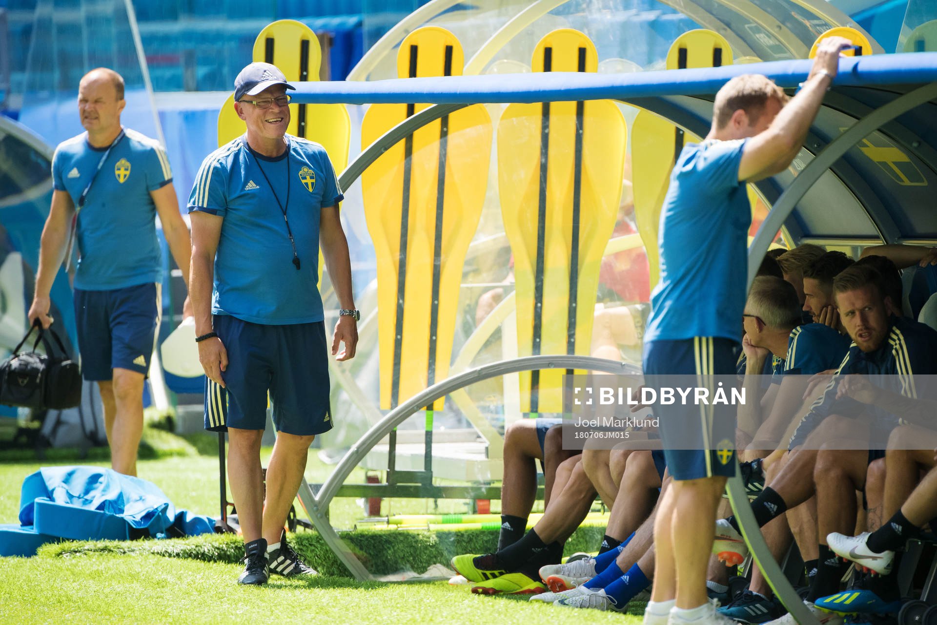 Head coach Janne Andersson of the Swedish national football