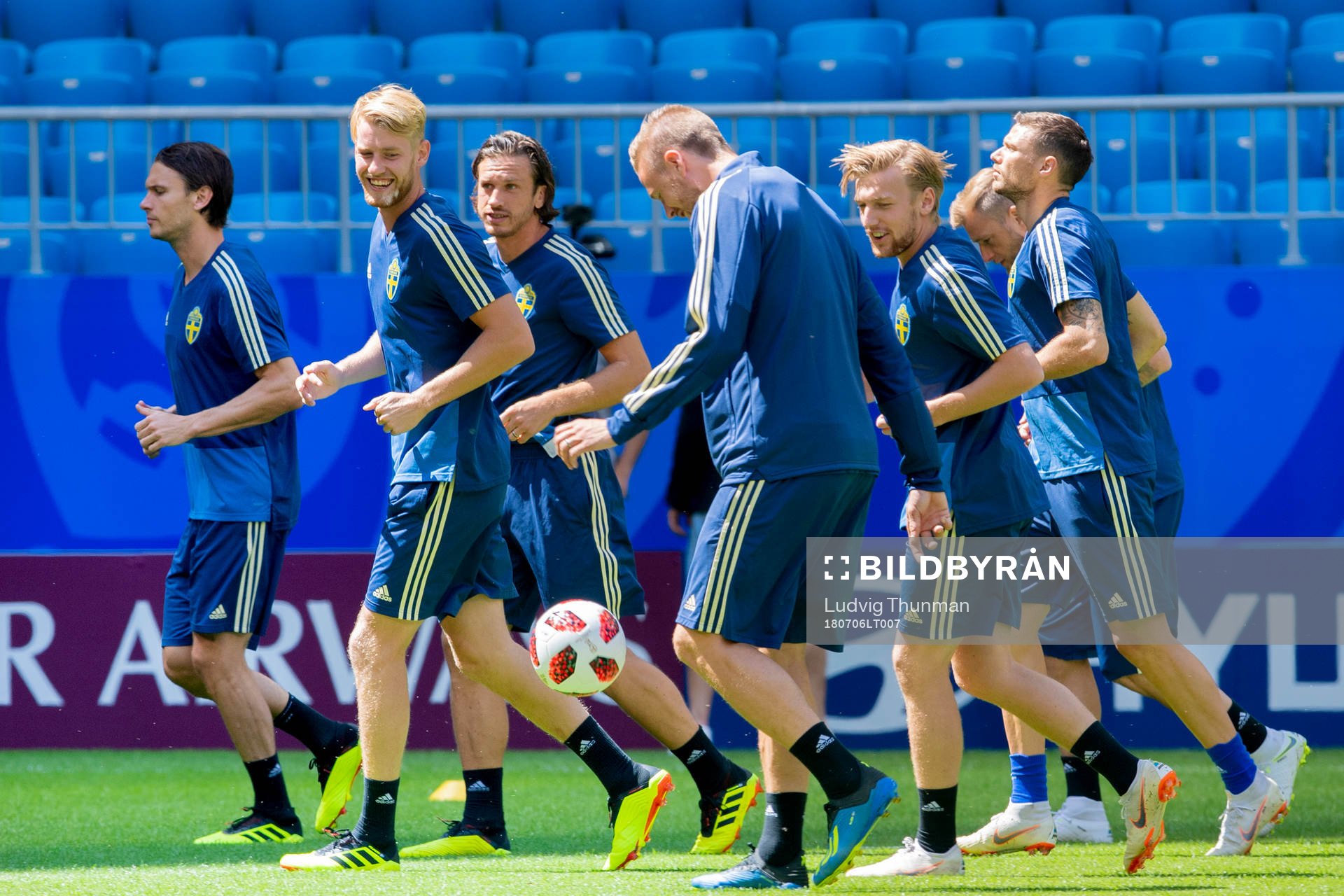 Albin Ekdal, Filip Helander, Gustav Svensson, Pontus