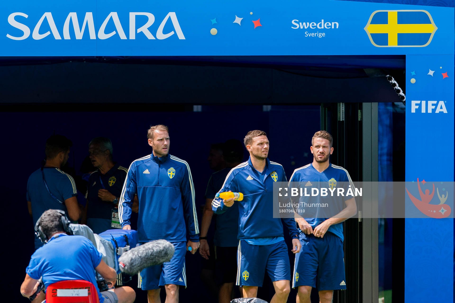 Ola Toivonen, Marcus Berga and Marcus Rohdén  of the