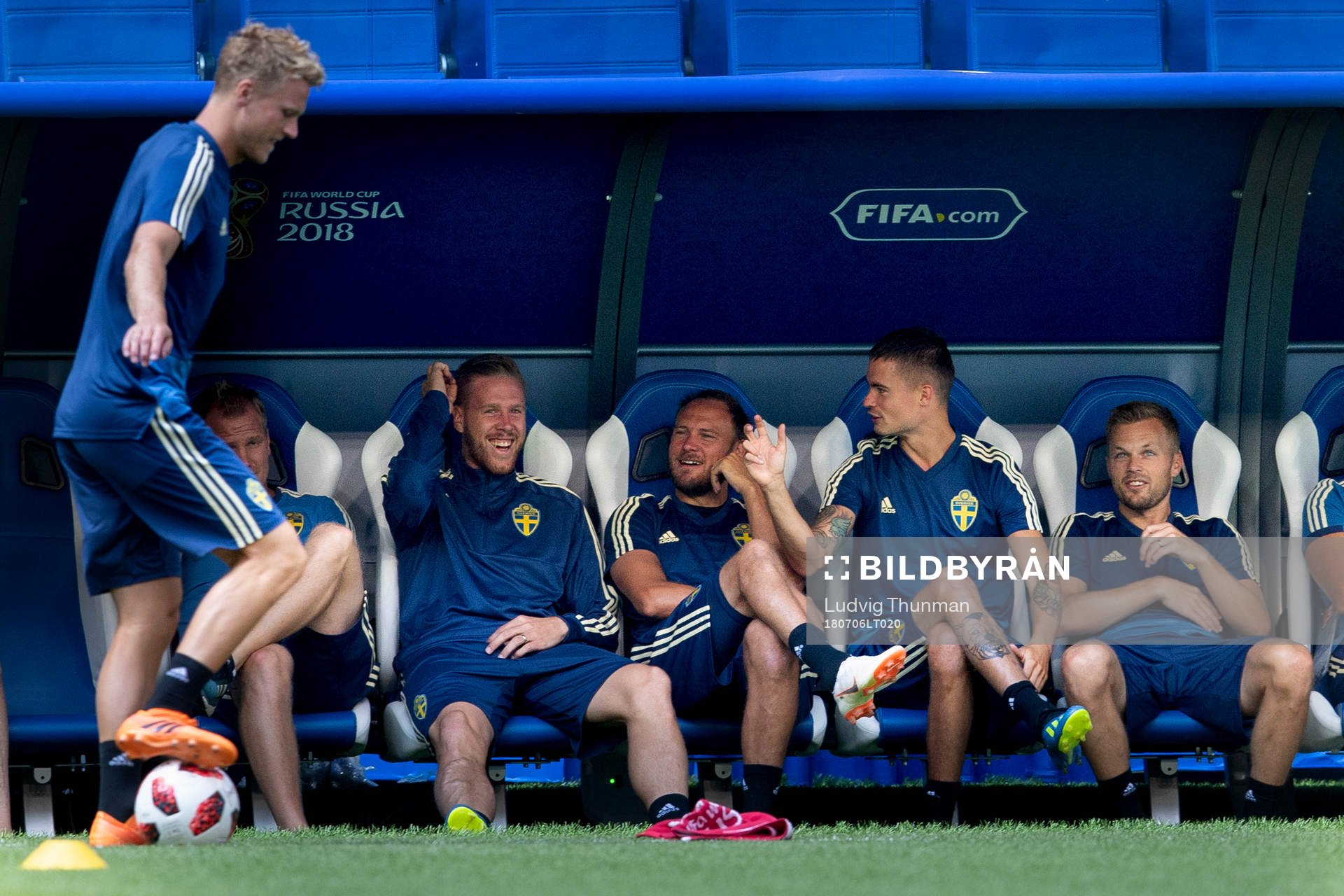 Pontus Jansson, Andreas Granqvist, Mikael Lustig, Sebastian