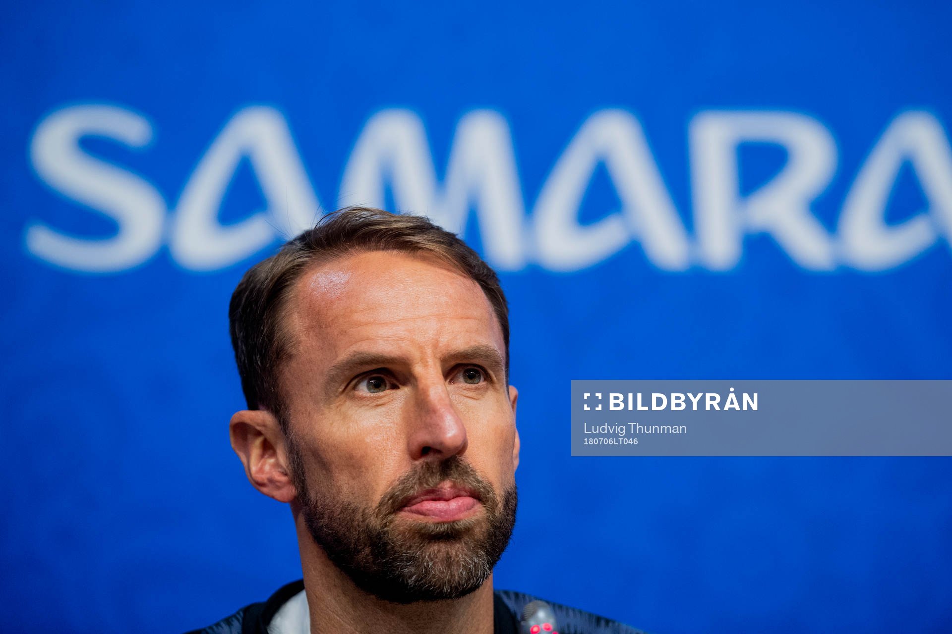 Head coach Gareth Southgate of the English national