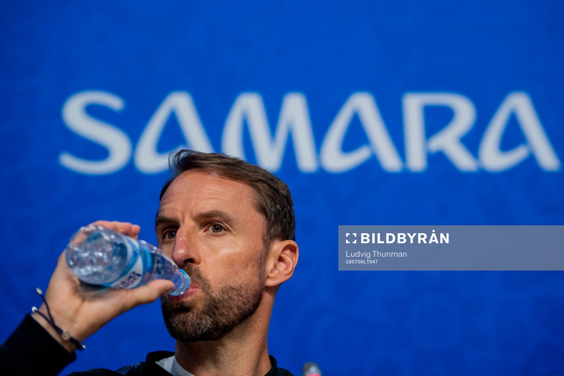 Head coach Gareth Southgate of the English national