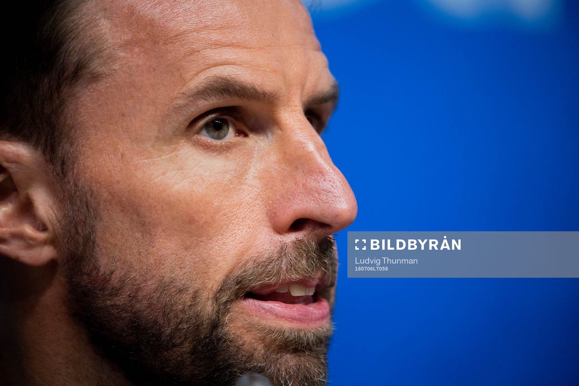 Head coach Gareth Southgate of the English national