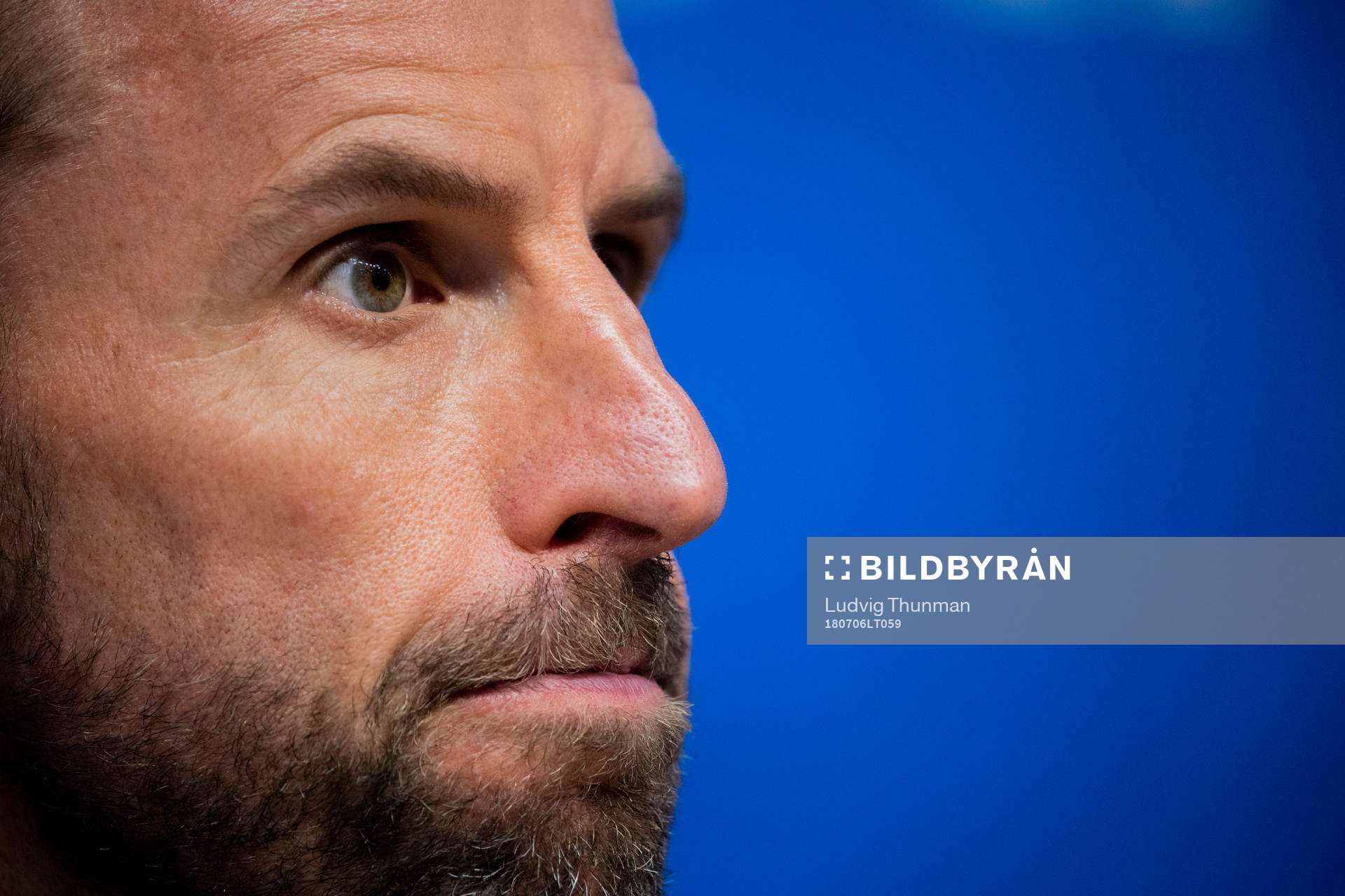 Head coach Gareth Southgate of the English national
