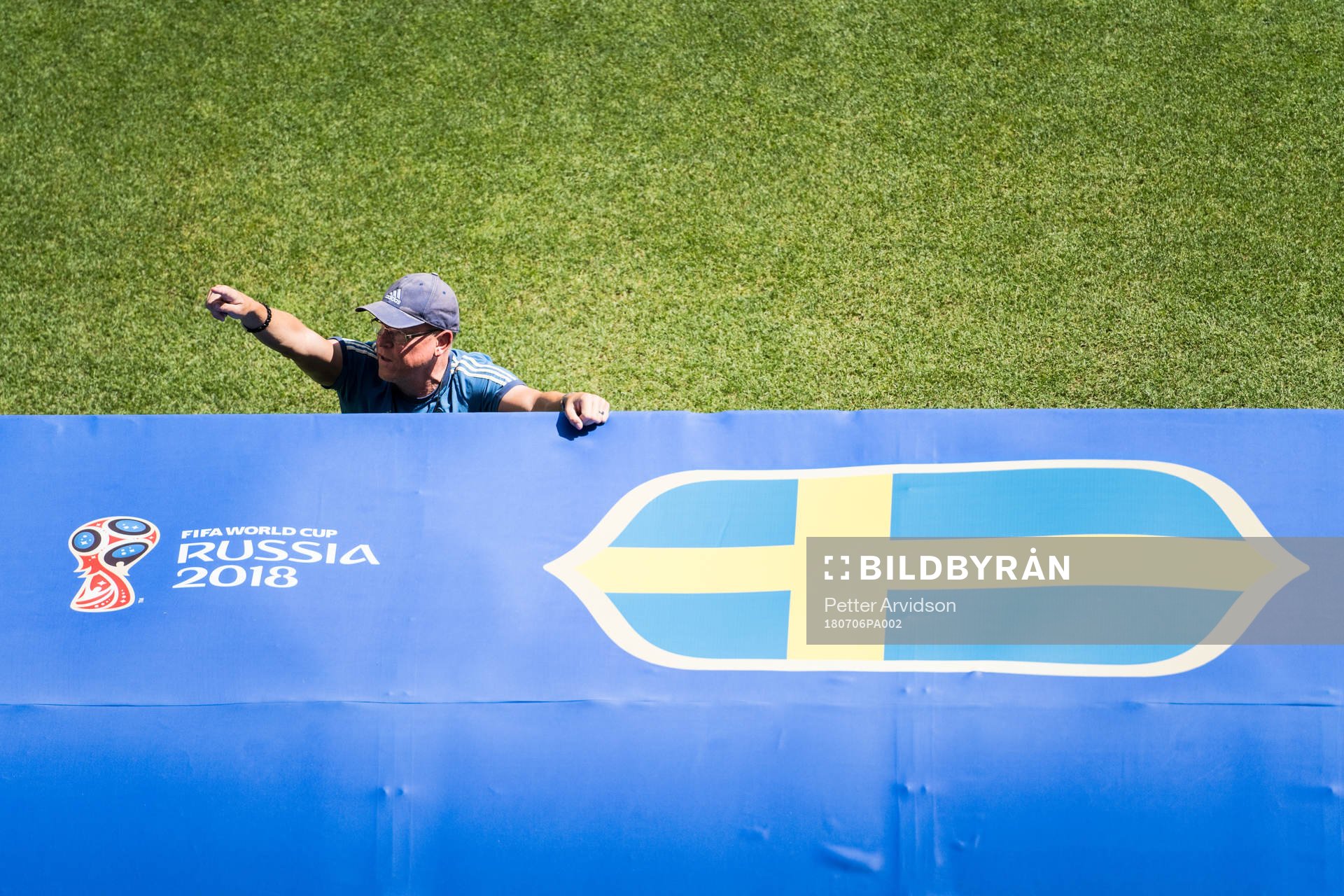 Head coach Janne Andersson of the Swedish national football