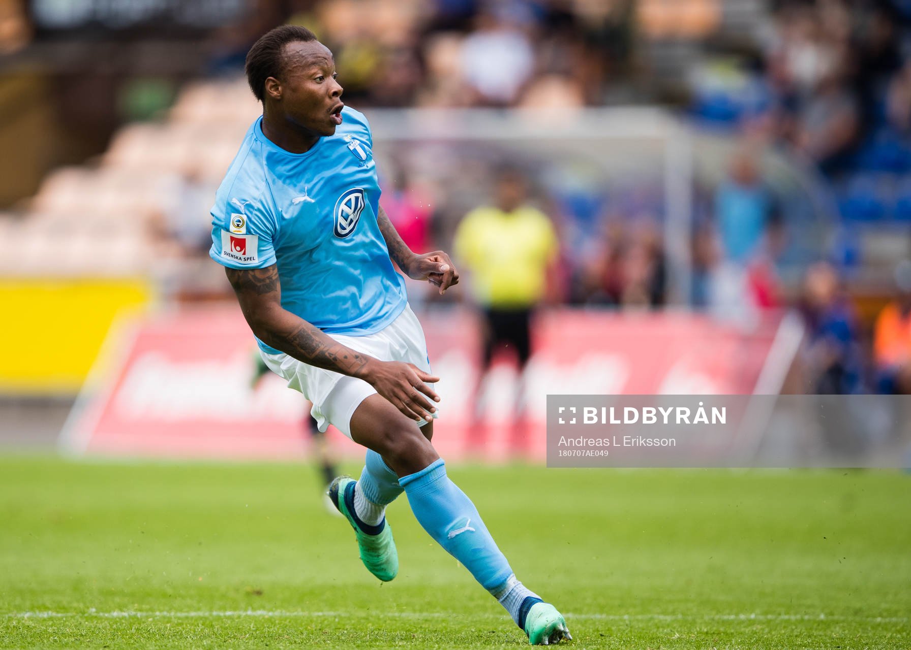 Malmö FFs Carlos Strandberg