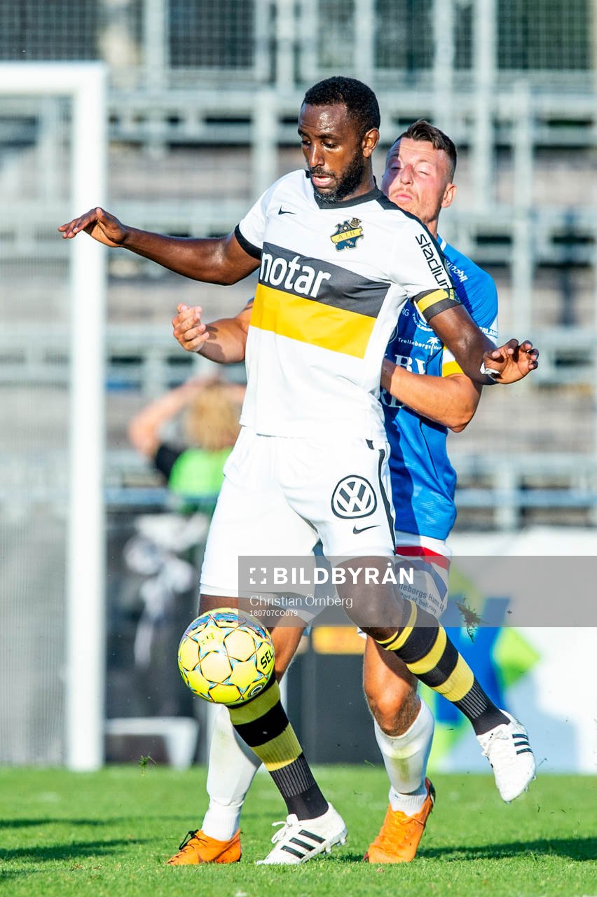s Henok Goitom mot Trelleborgs Alexander Blomqvist