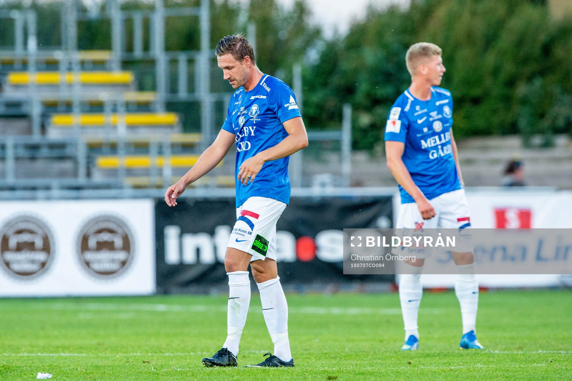 Trelleborgs Marcus Pode och Ottar Magnus Karlsson deppar