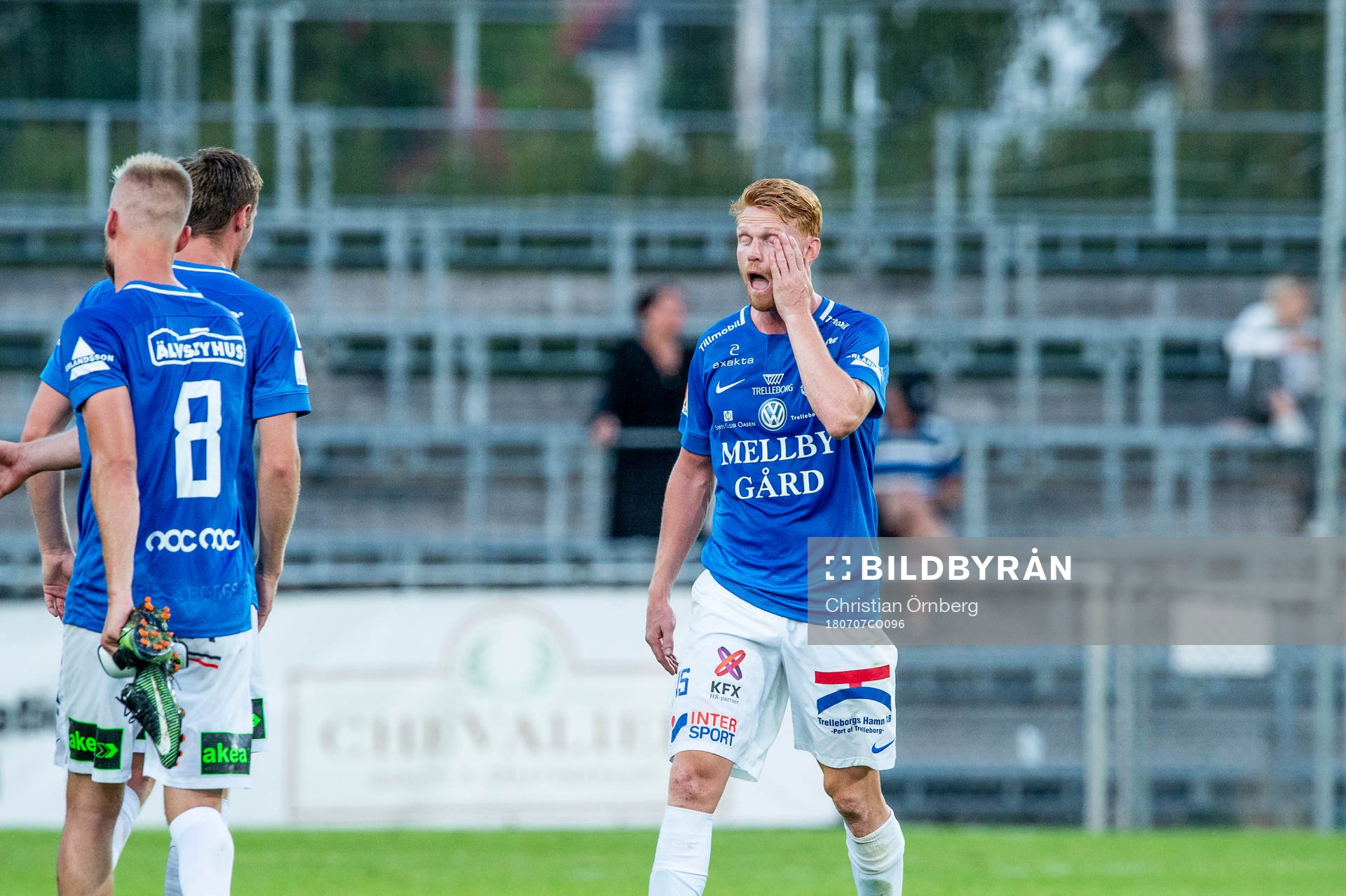 Trelleborgs Lasse Nielsen deppar
