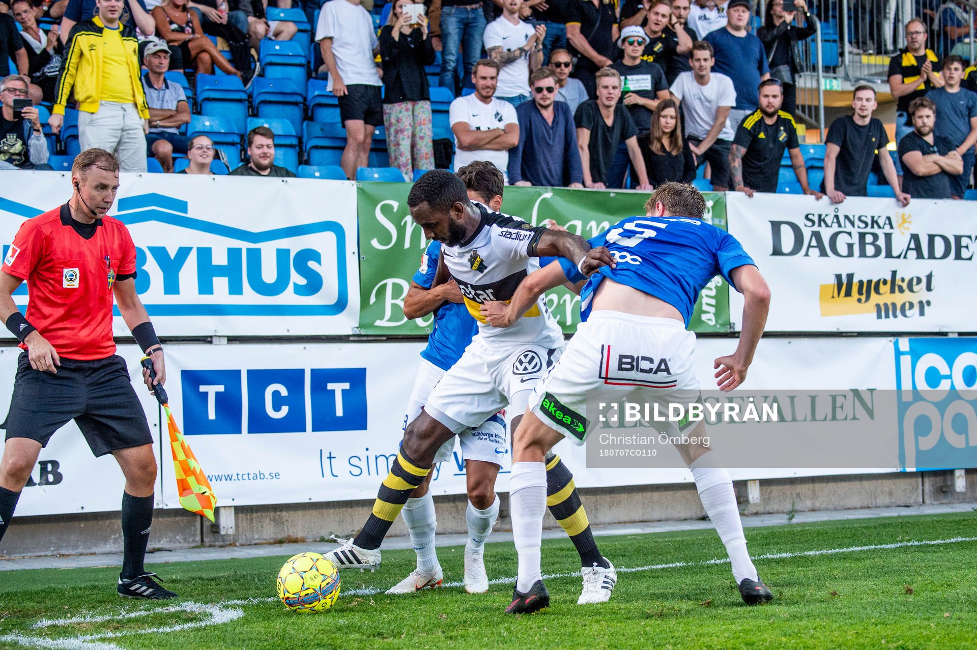 s Henok Goitom mot Trelleborgs Furkan Motori och Anton