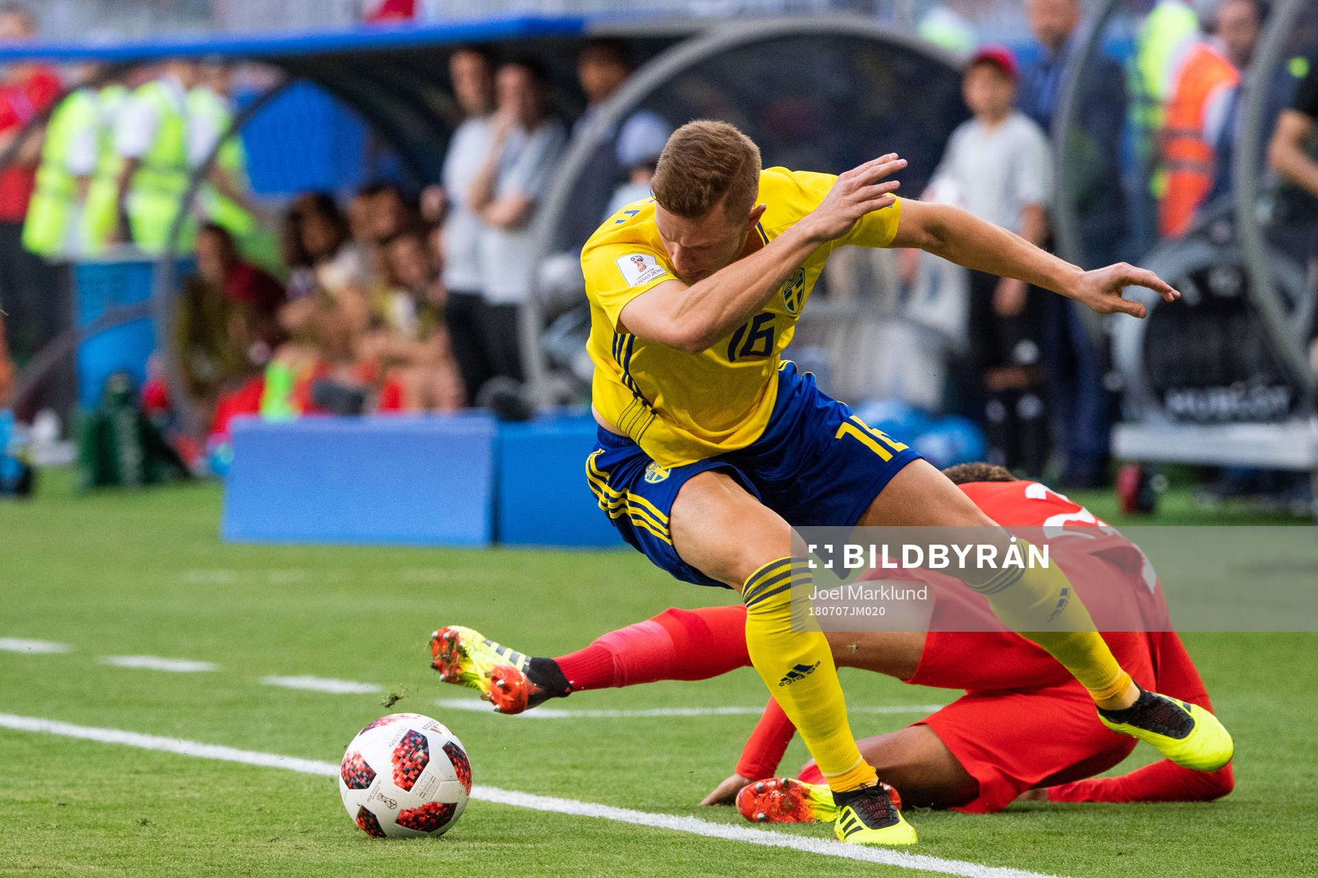 Emil Krafth of Sweden