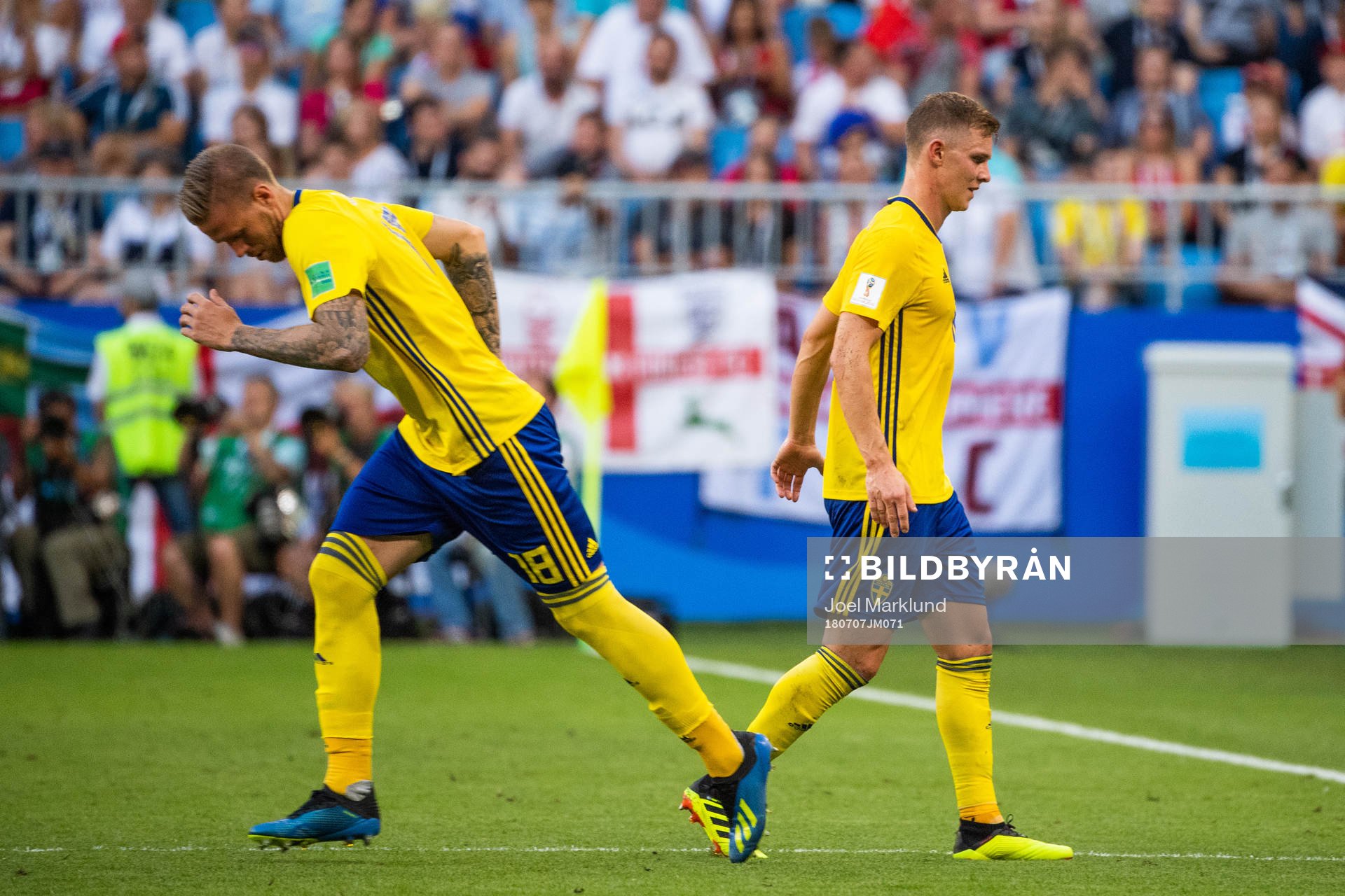 Pontus Jansson is substituted