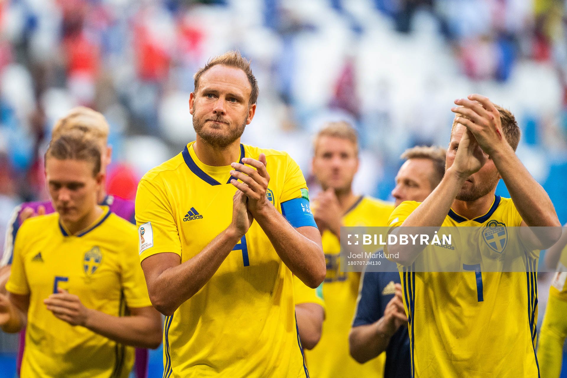 Sveriges Ludwig Augustinsson, Andreas Granqvist  och