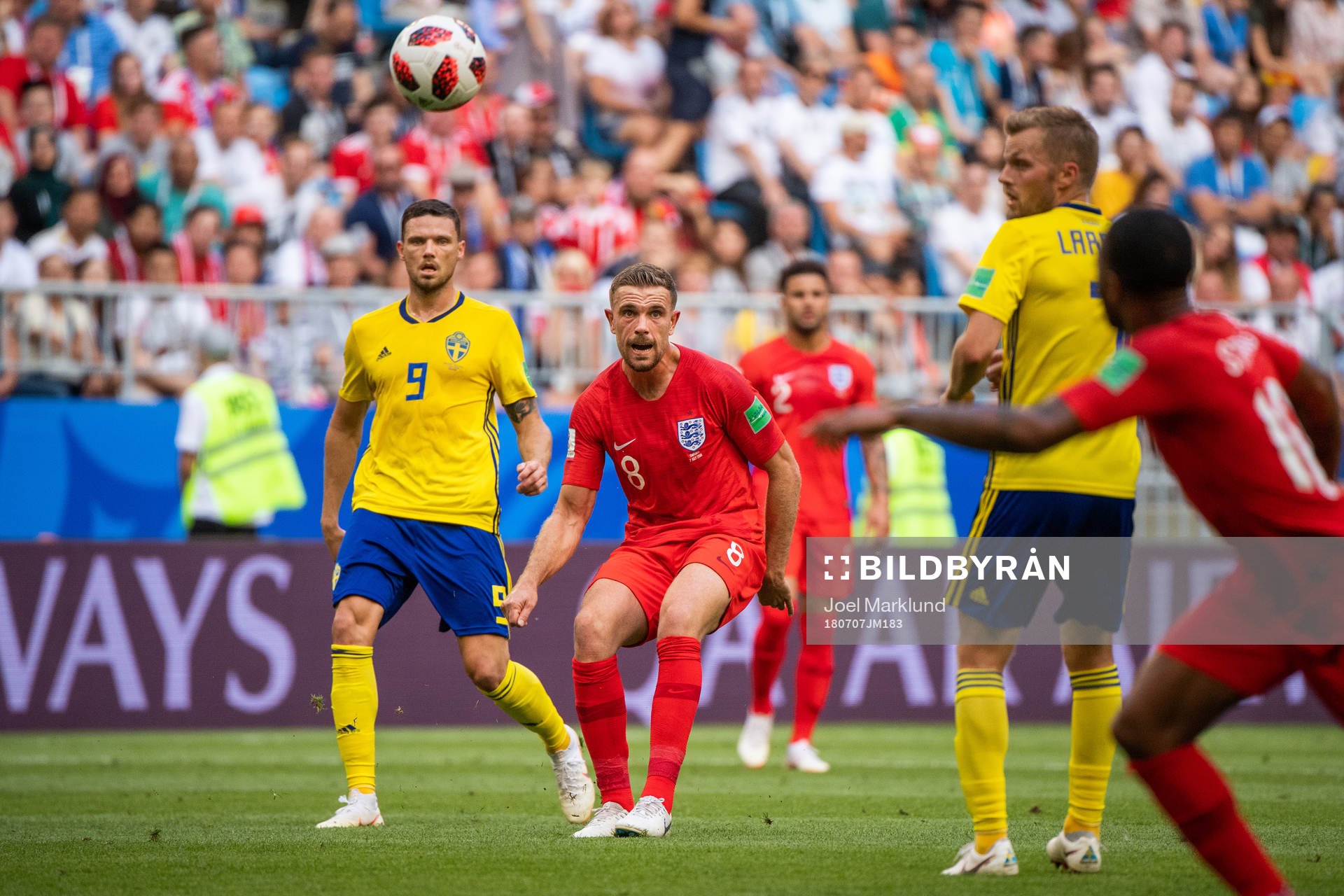 Jordan Henderson of England
