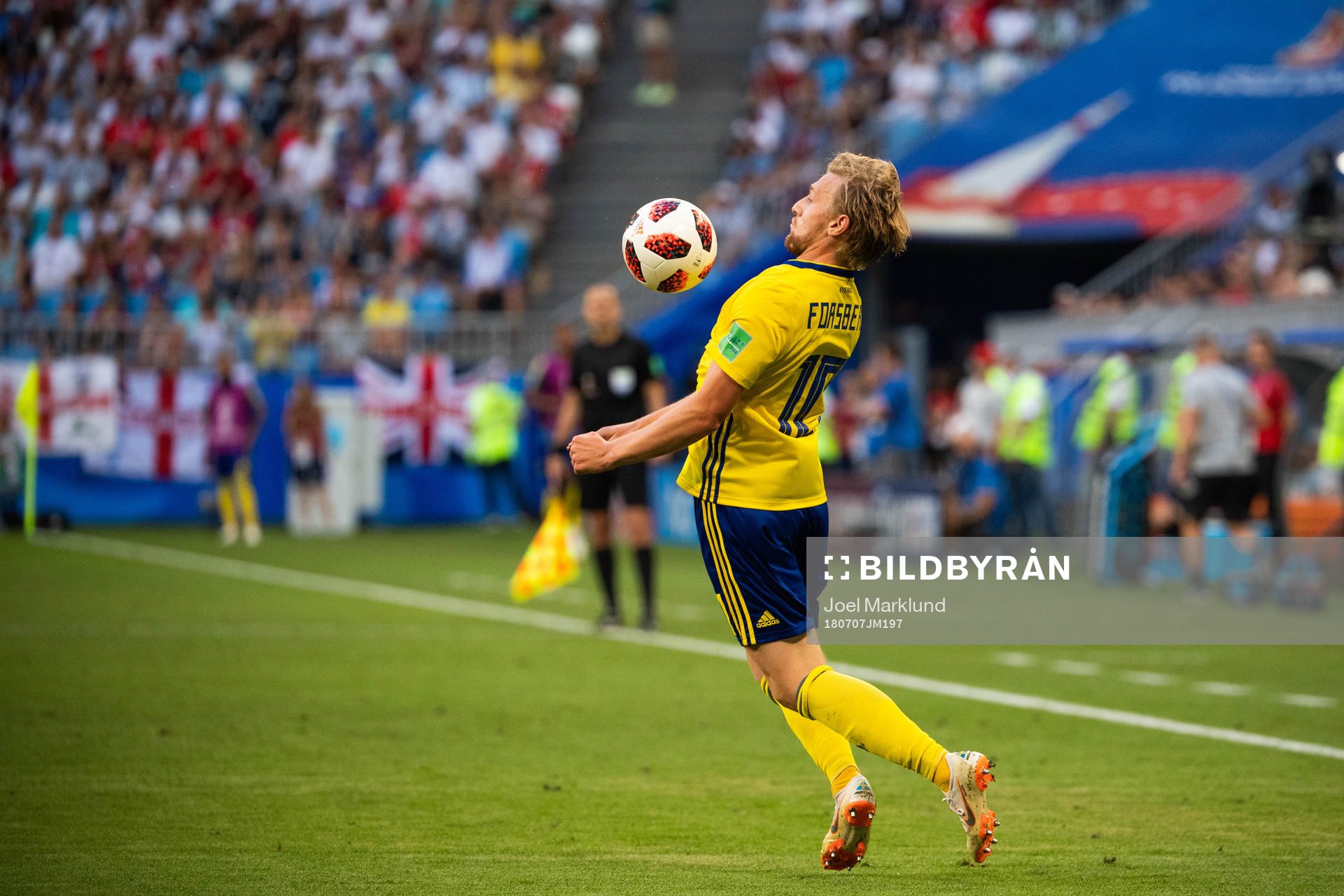 Emil Forsberg of Sweden