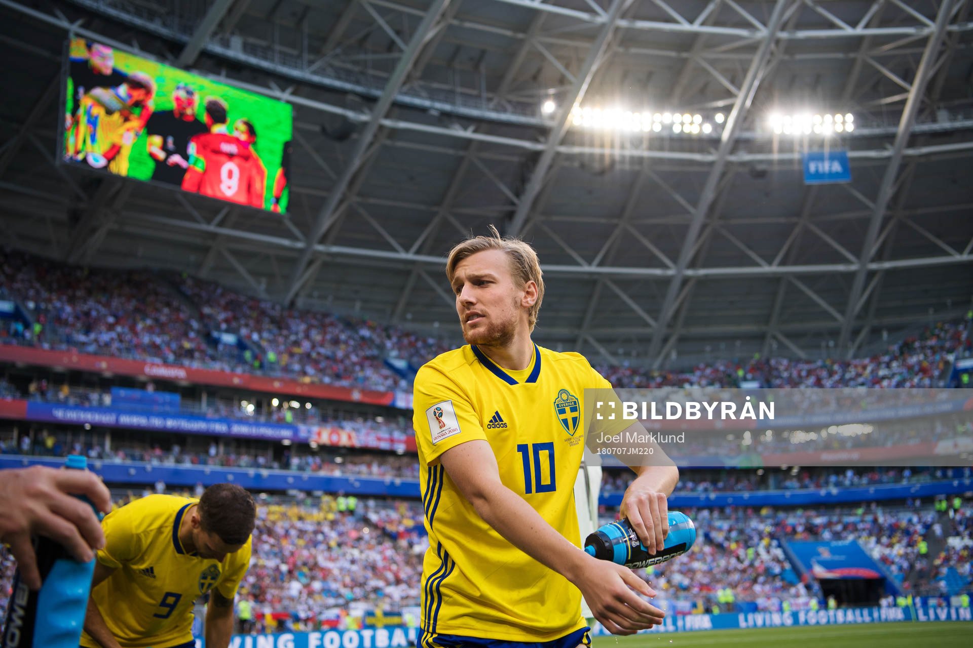Emil Forsberg of Sweden