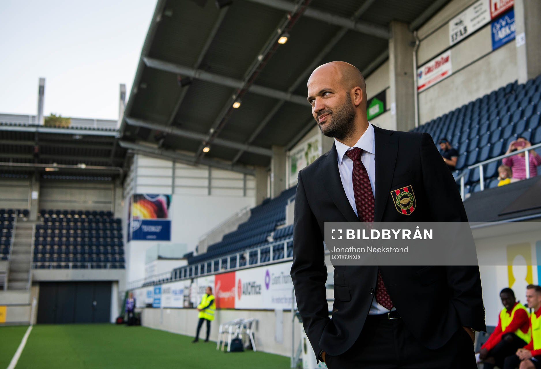 Brommapojkarnas tränare Luis Pimenta