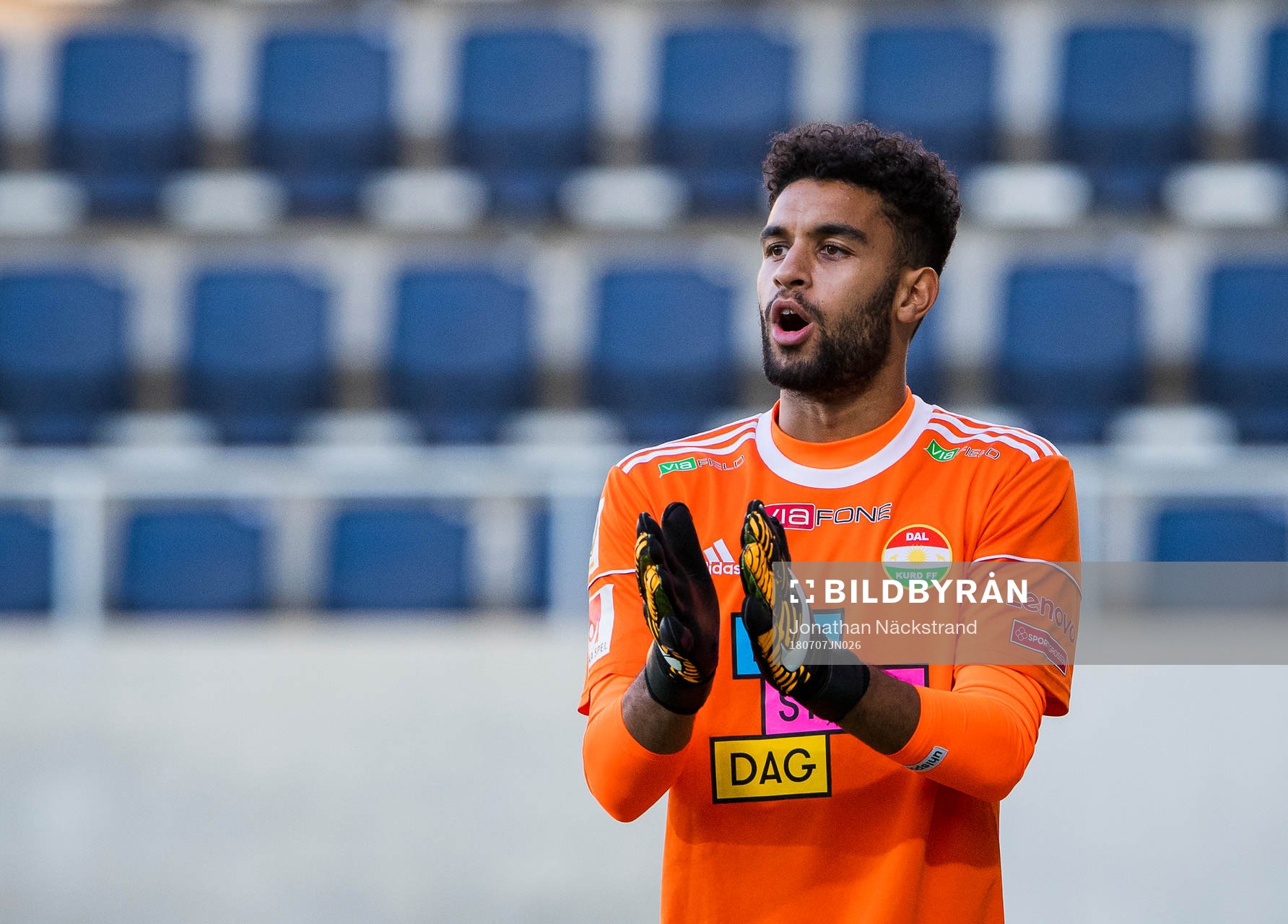 Dalkurds målvakt Sixten Mohlin