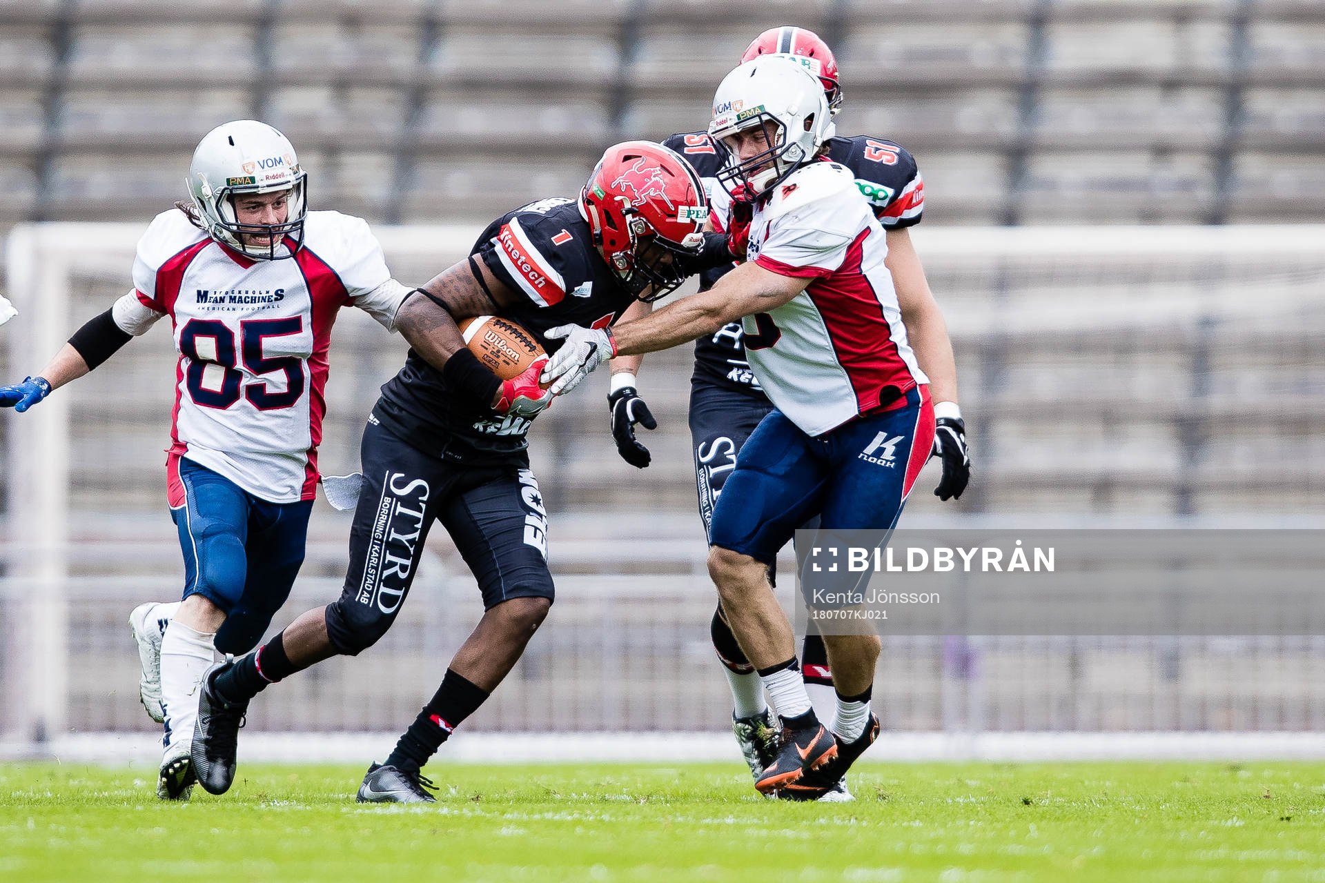 Carlstad Crusaders Julius Rucker och Stockholm Mean