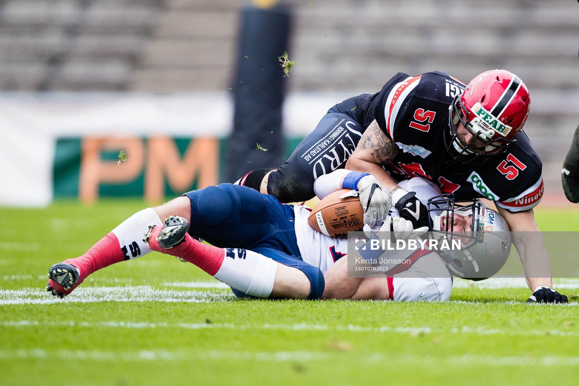 Carlstad Crusaders Christian Kuylenstjerna och Stockholm