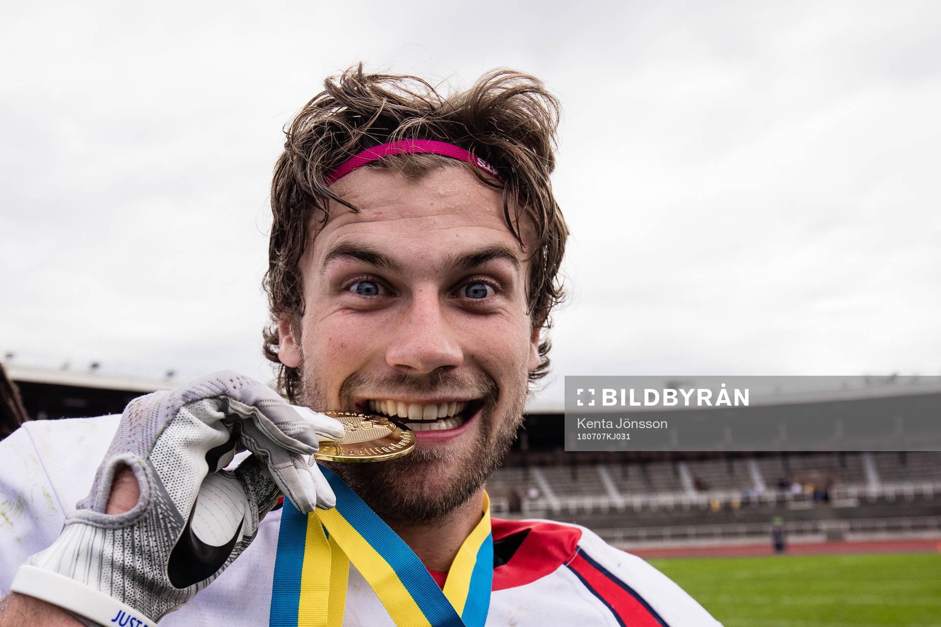 Stockholm Mean Machines Matthew Retzlaff med guldmedalj