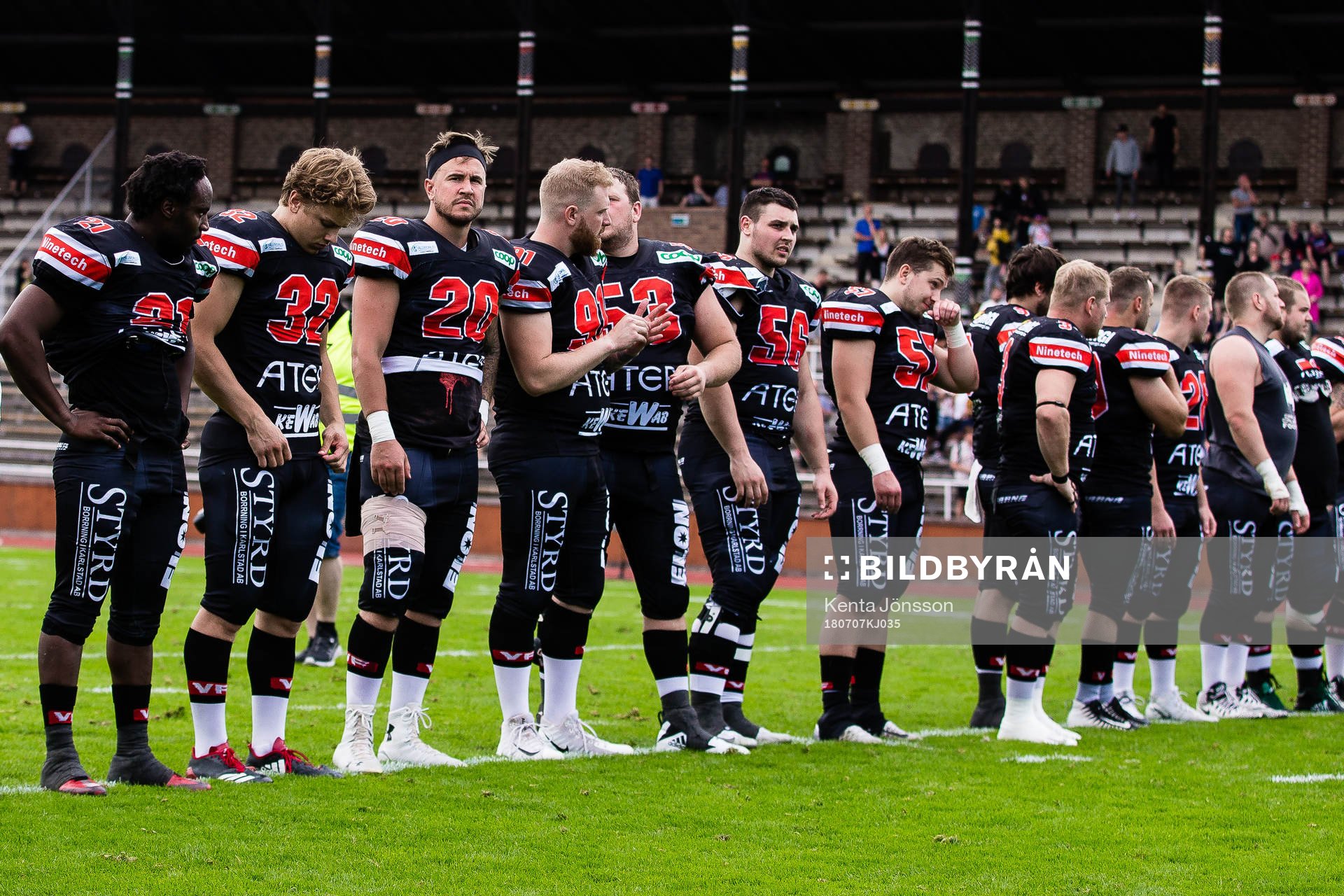 Carlstad Crusaders spelare deppar