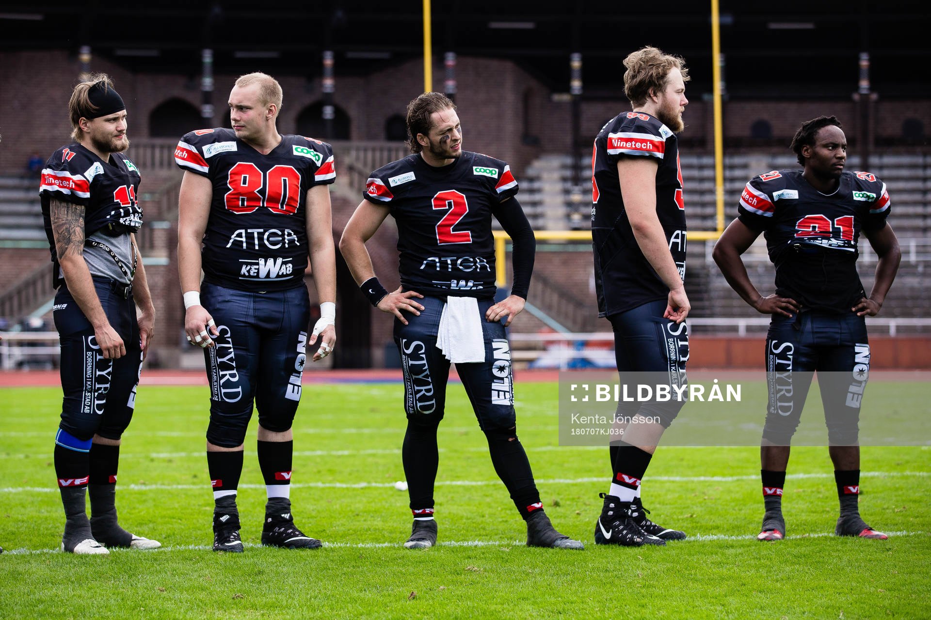 Carlstad Crusaders Joakim Persson , Philip Juhlin och