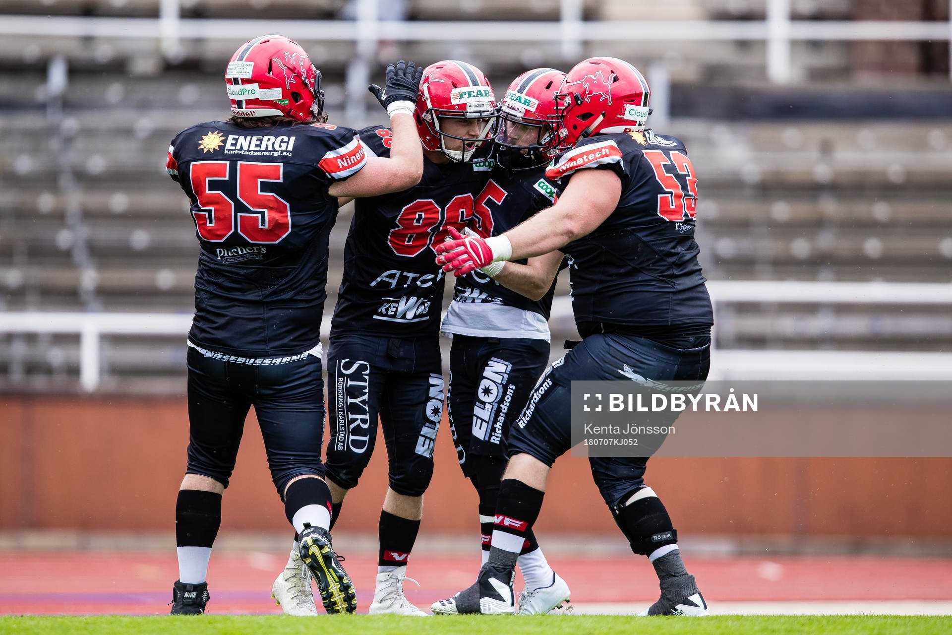 Carlstad Crusaders Natal Melero jublar med Robin Juhlin ,