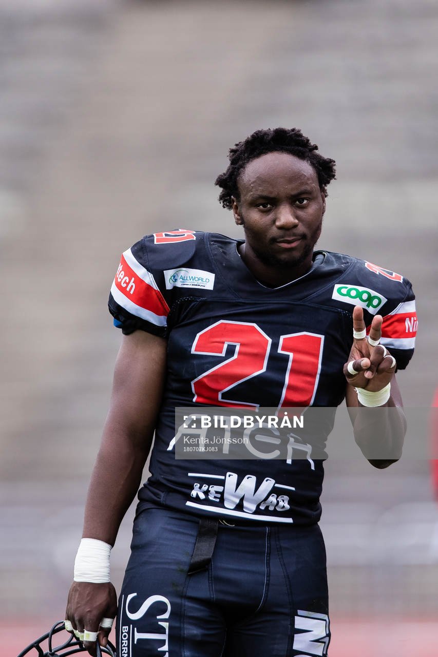 Carlstad Crusaders Josef Nguzo